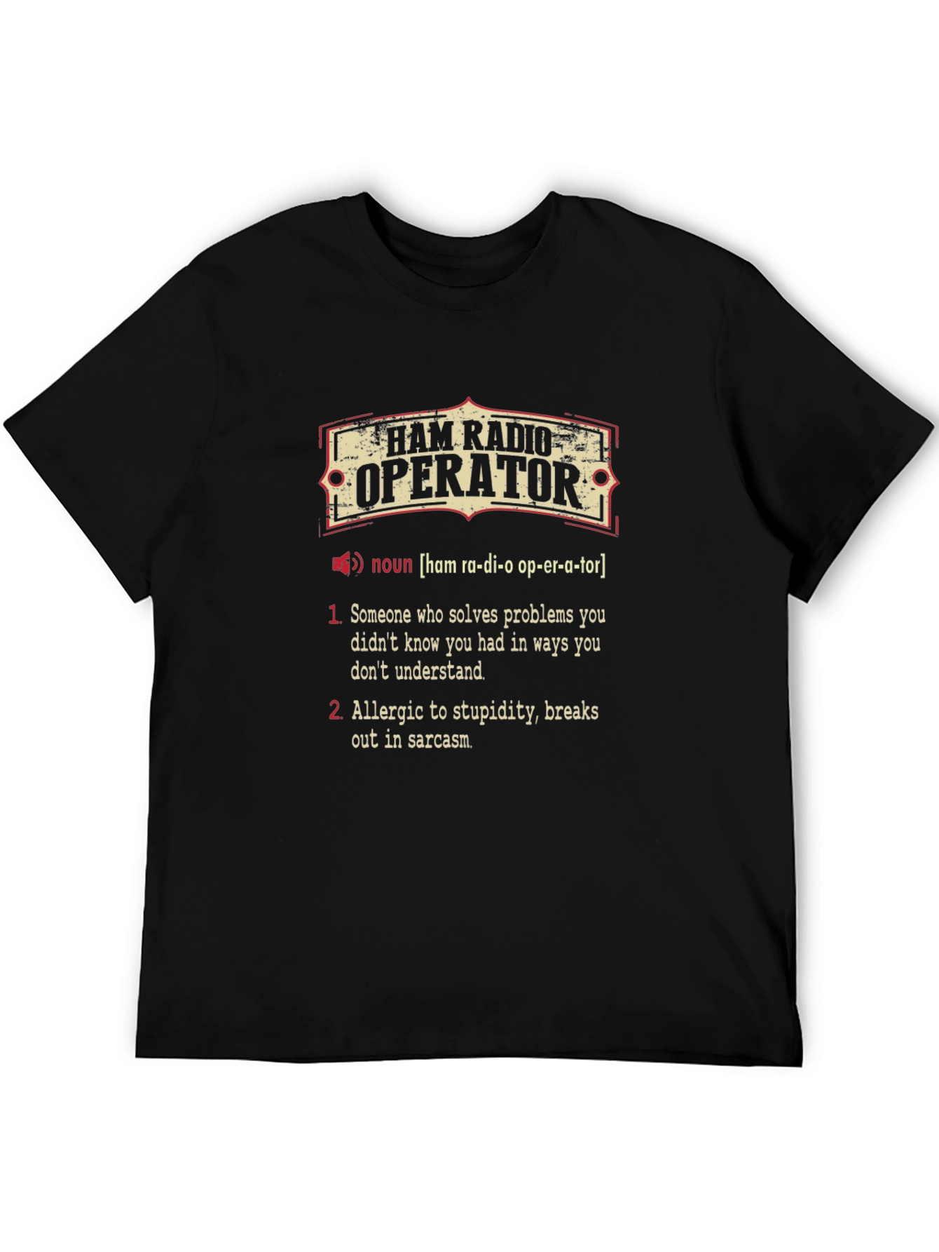 Ham Radio Operator Definition T-Shirt