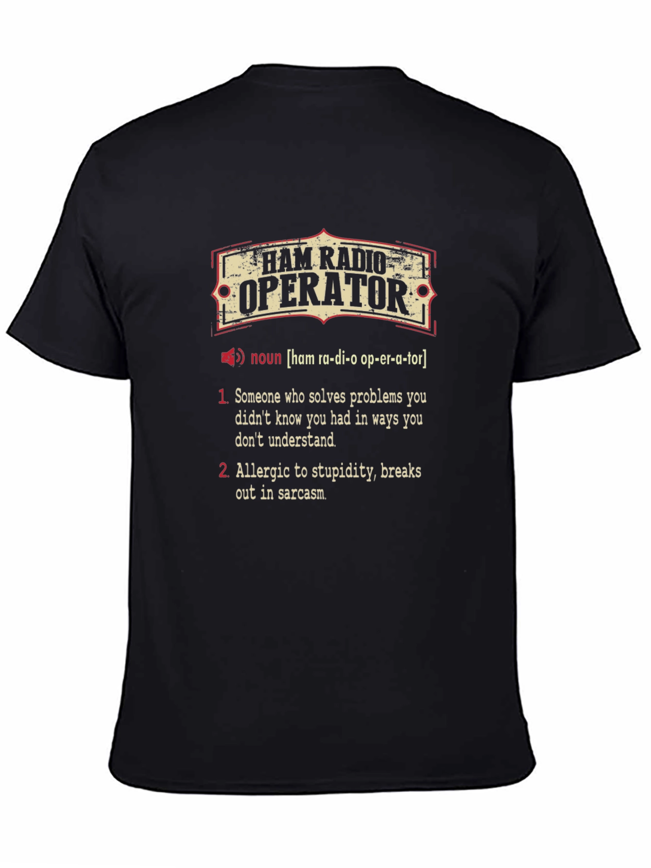 Ham Radio Operator Definition T-Shirt