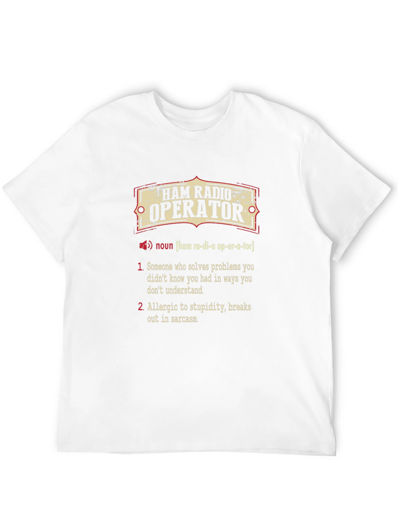 Ham Radio Operator Definition T-Shirt
