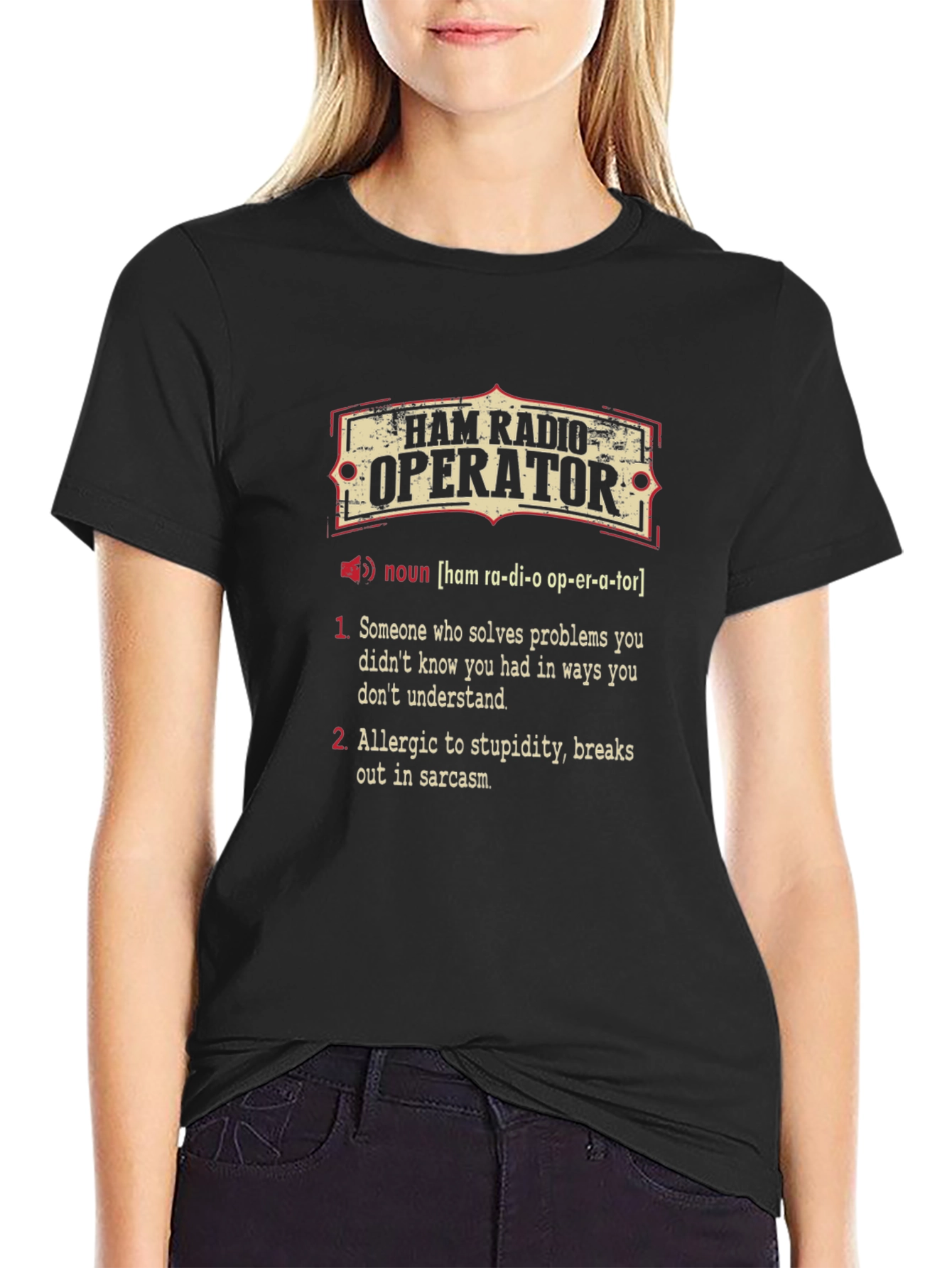 Ham Radio Operator Definition T-Shirt