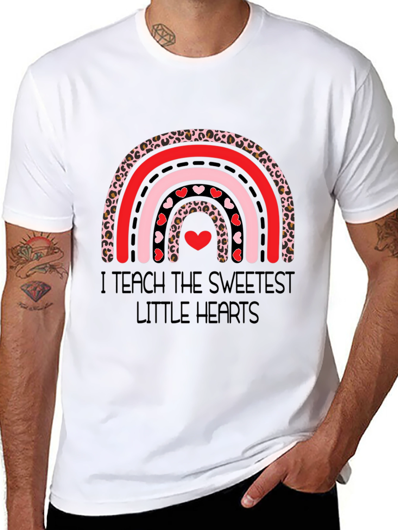 Sweetest Hearts Teacher Valentines Day T-Shirt