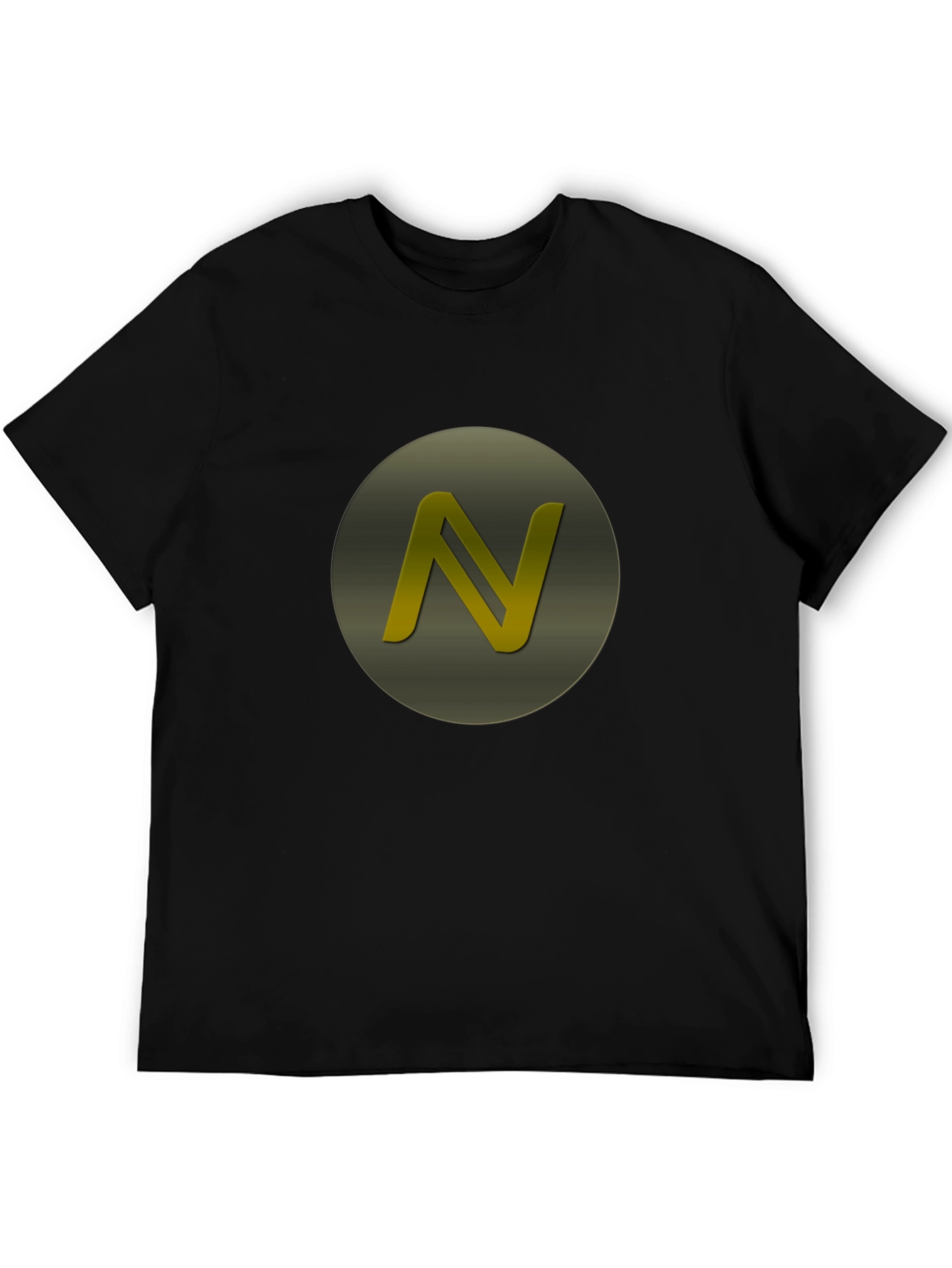 Letter N Graphic Tee - Premium Comfort