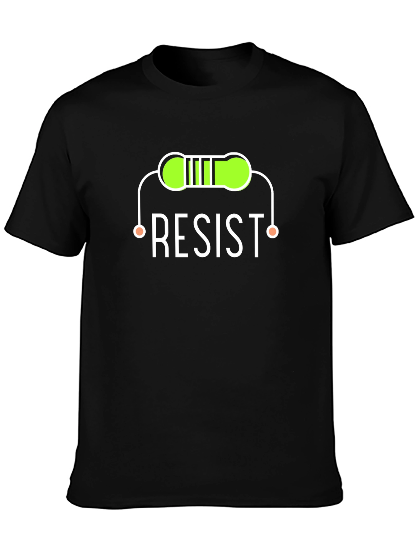 Resist Resistor Science T-Shirt - Black