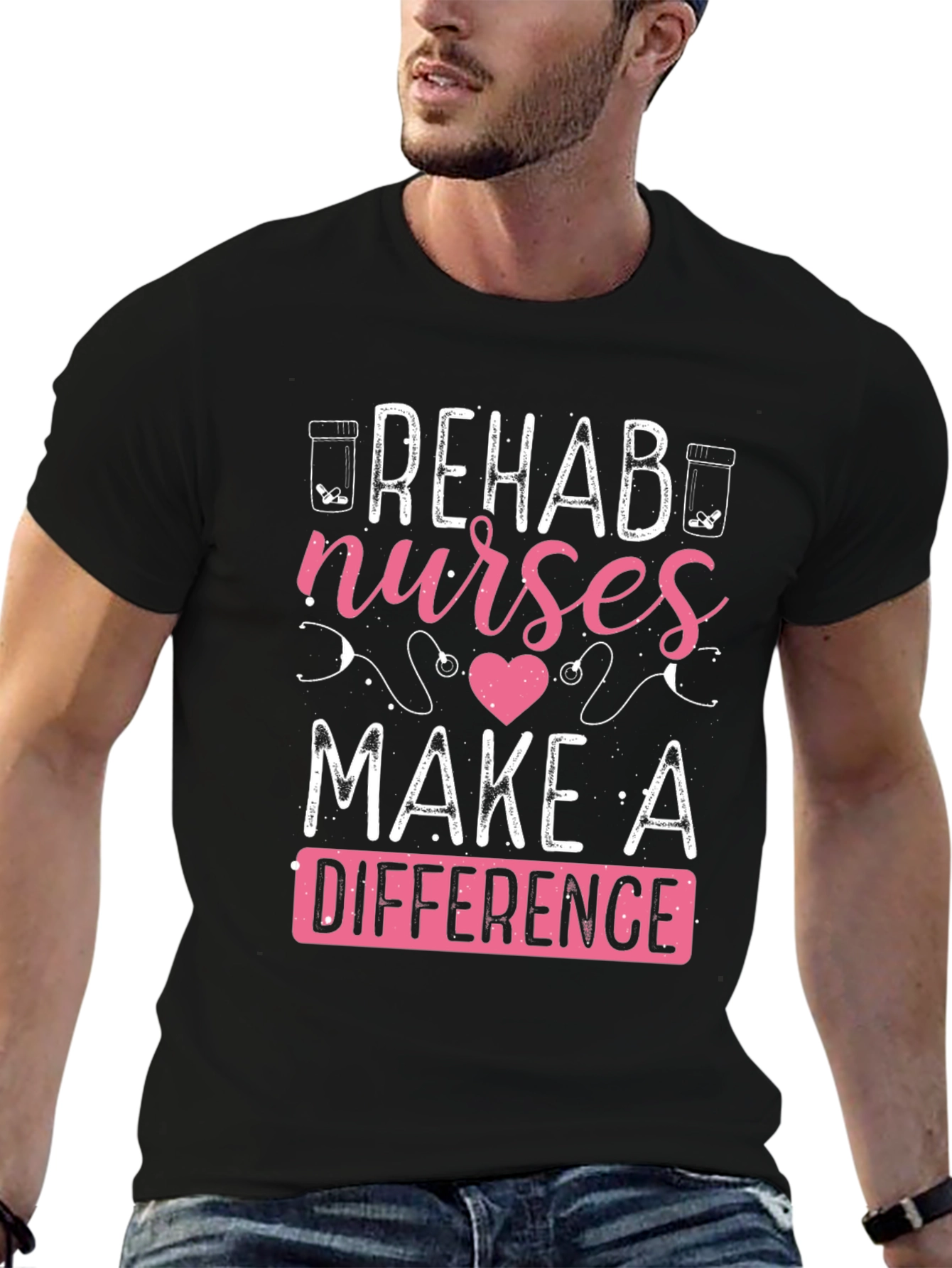 Rehab Nurses Make A Difference T-Shirt