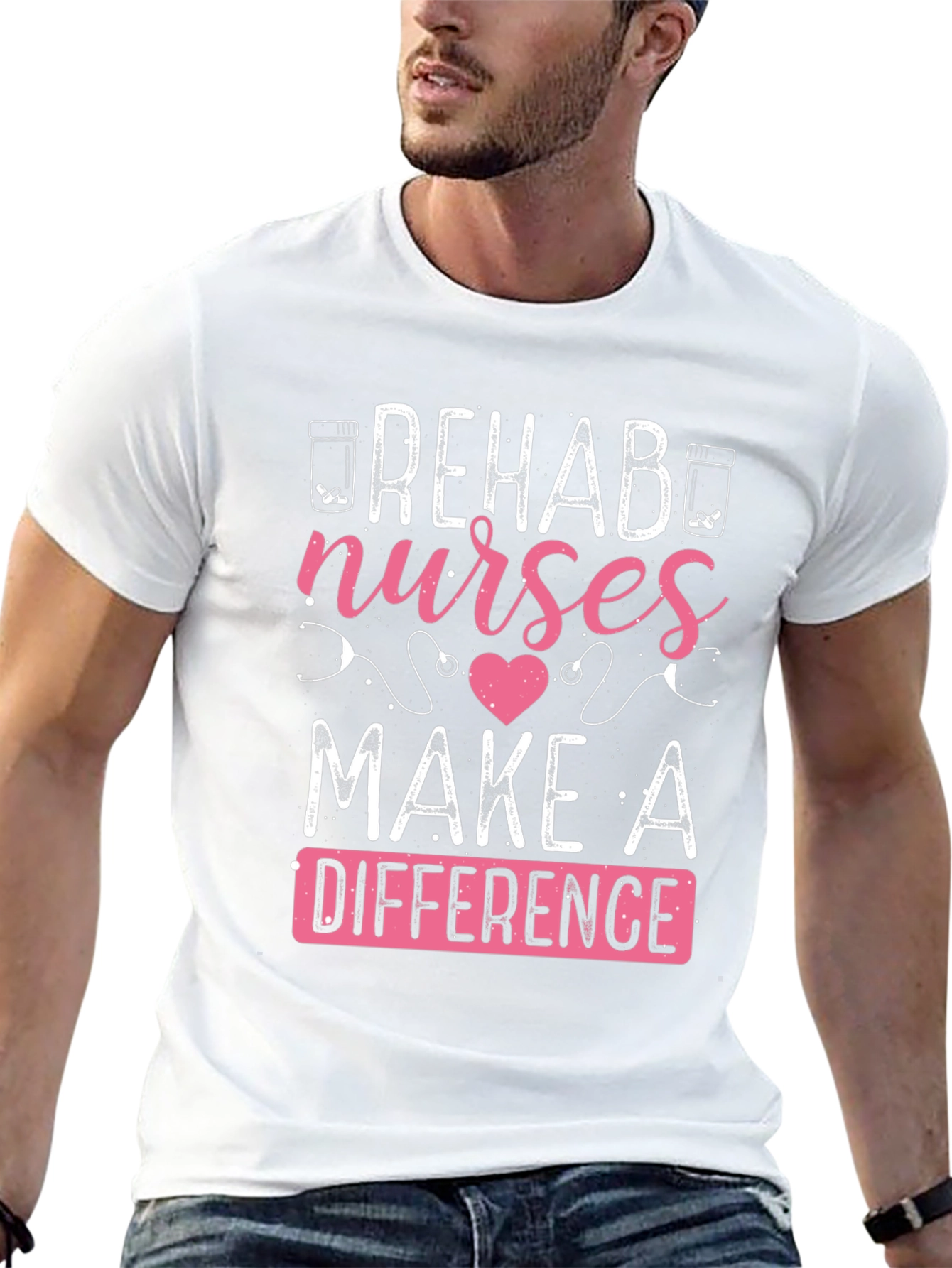 Rehab Nurses Make A Difference T-Shirt