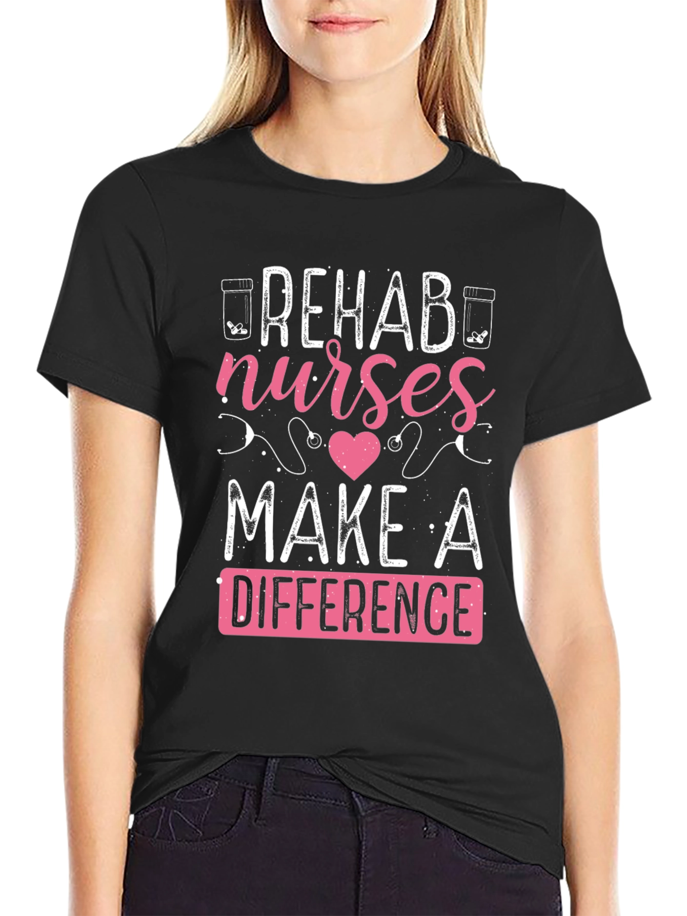 Rehab Nurses Make A Difference T-Shirt