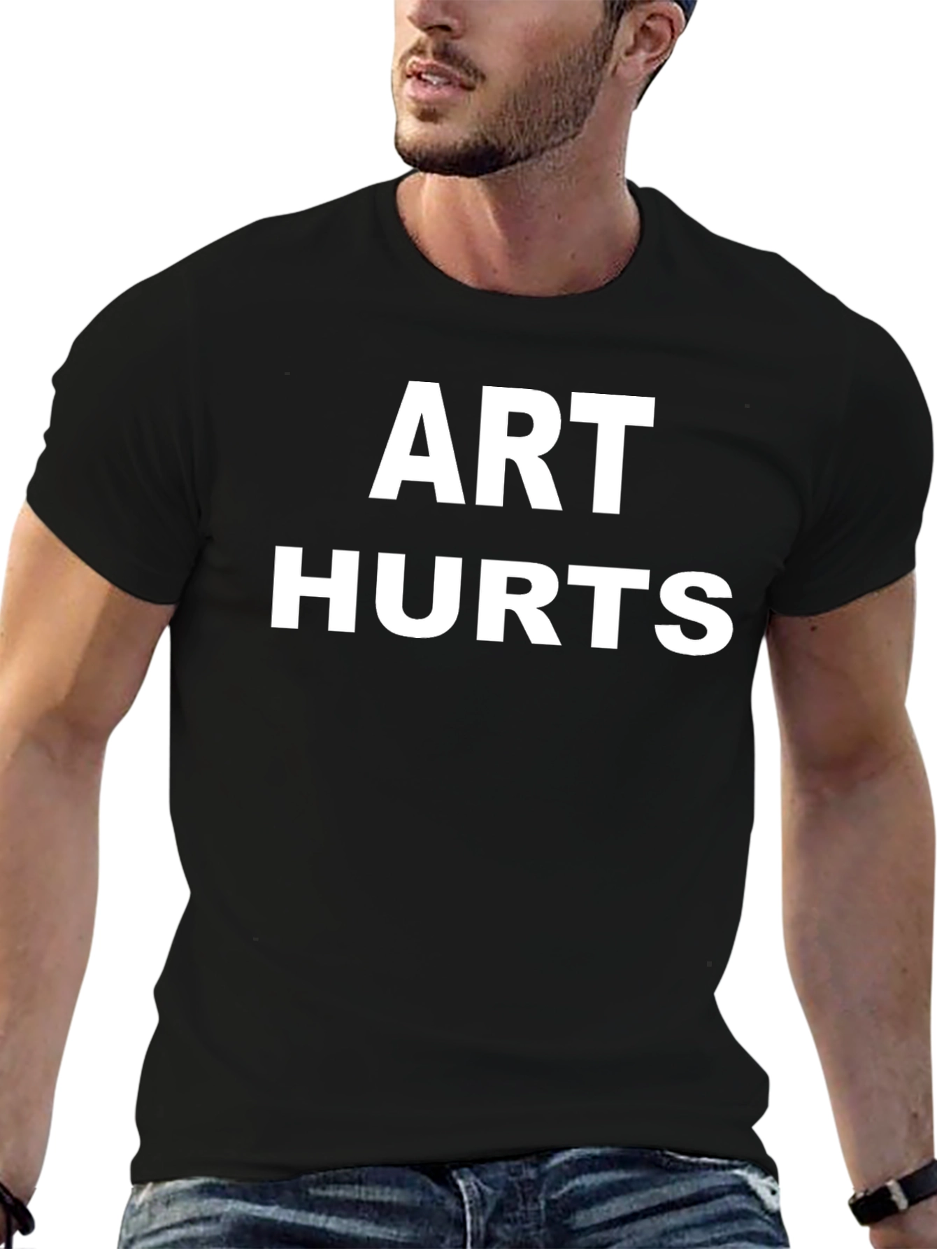 Art Hurts Graphic Tee - Unisex Cotton T-Shirt