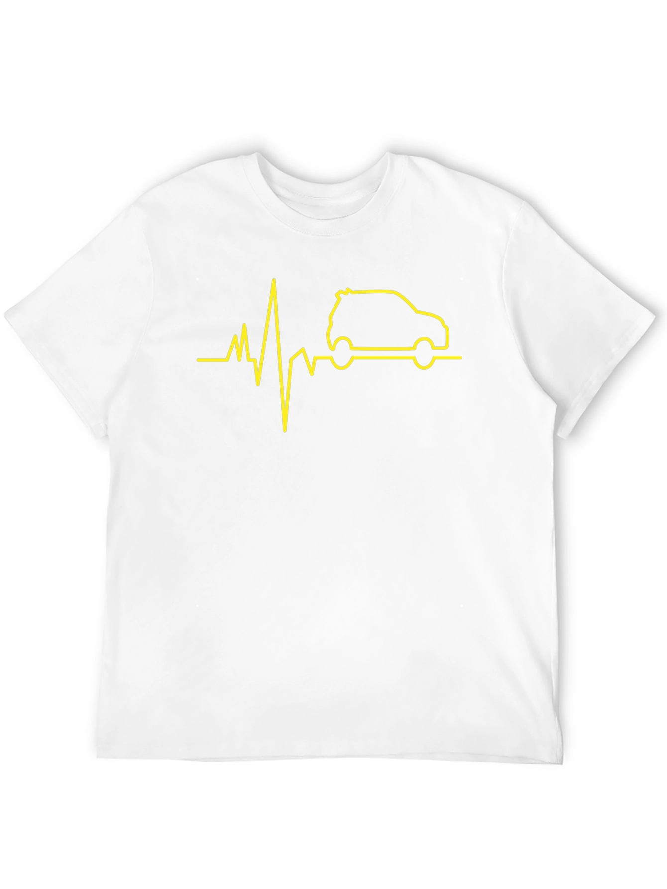 Car Heartbeat T-Shirt - Automotive Lover Tee