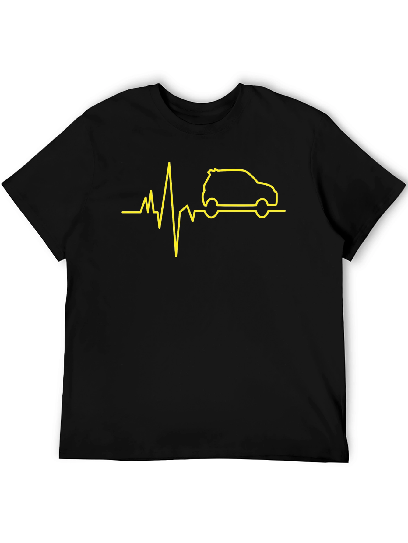 Car Heartbeat T-Shirt - Automotive Lover Tee