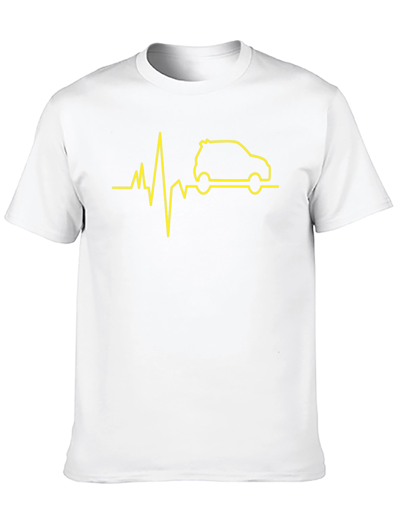 Car Heartbeat T-Shirt - Automotive Lover Tee