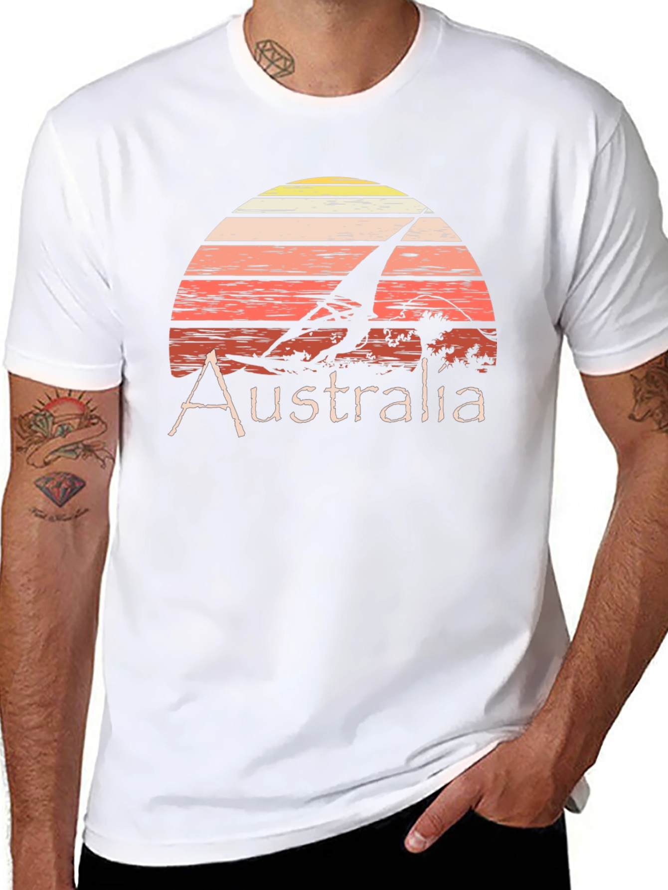 Retro Australia Sunset T-Shirt