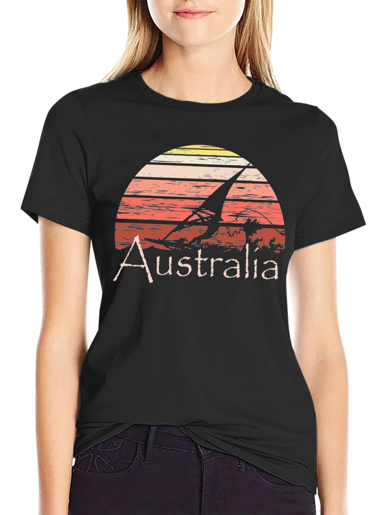 Retro Australia Sunset T-Shirt