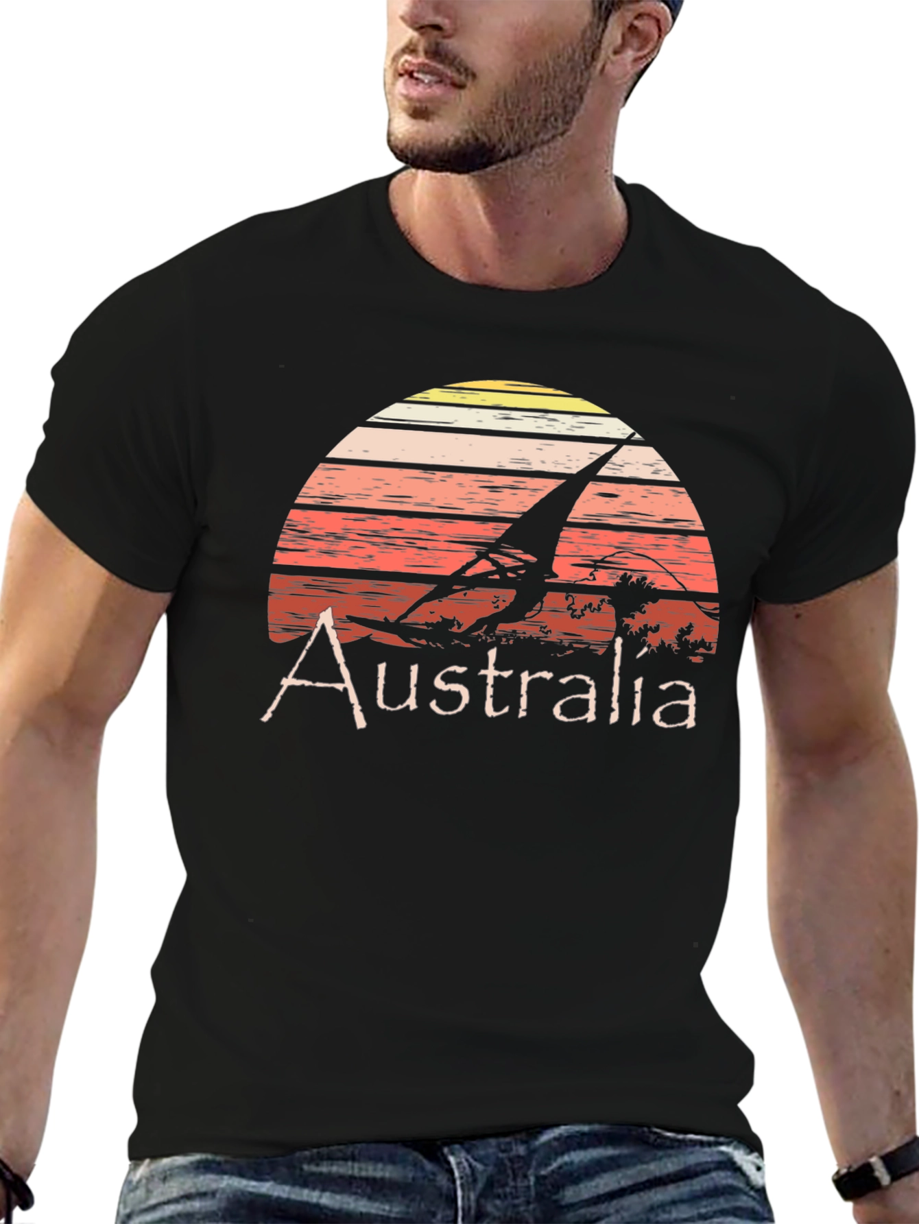 Retro Australia Sunset T-Shirt