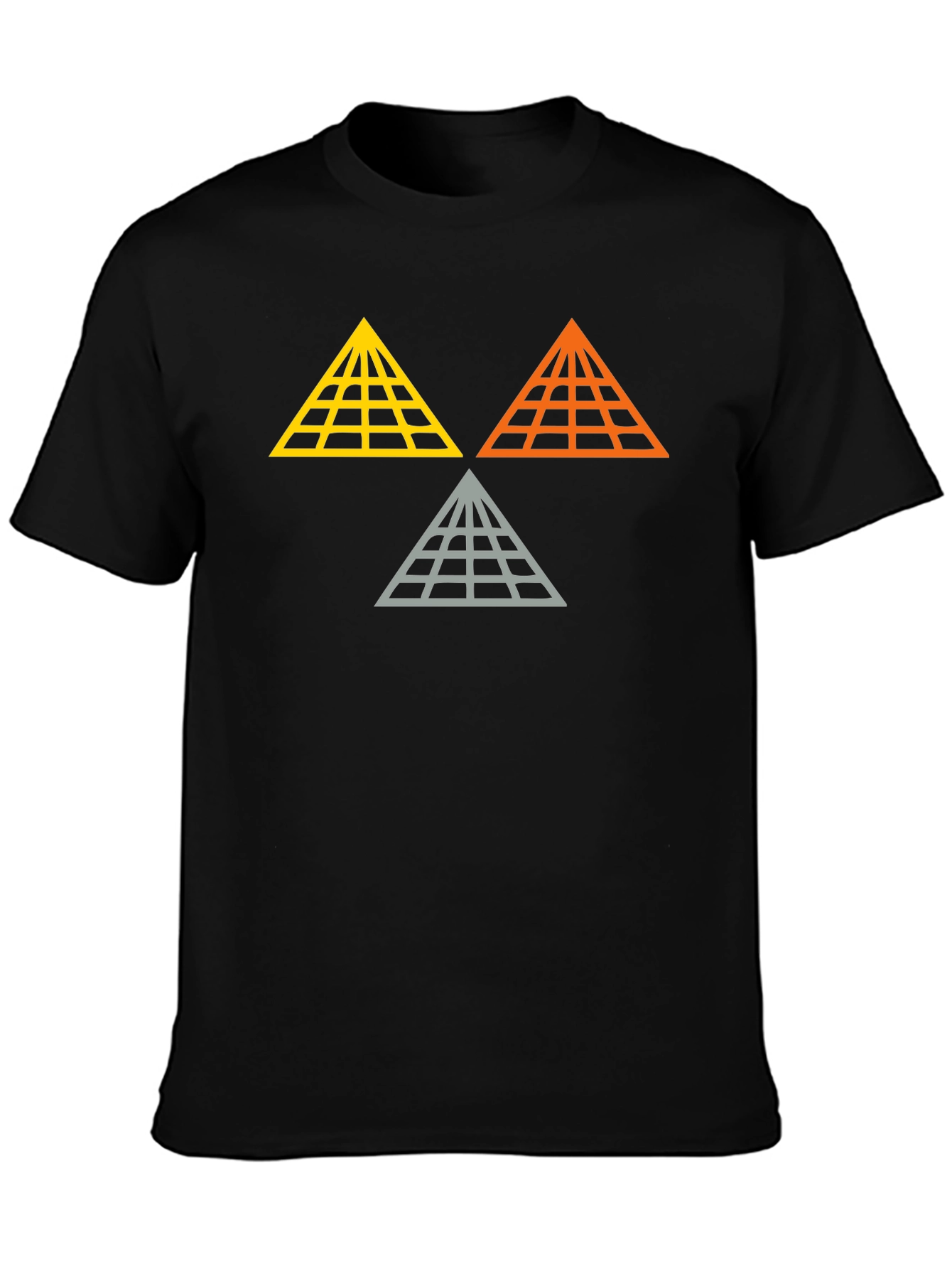 Geometric Pyramid Graphic Tee
