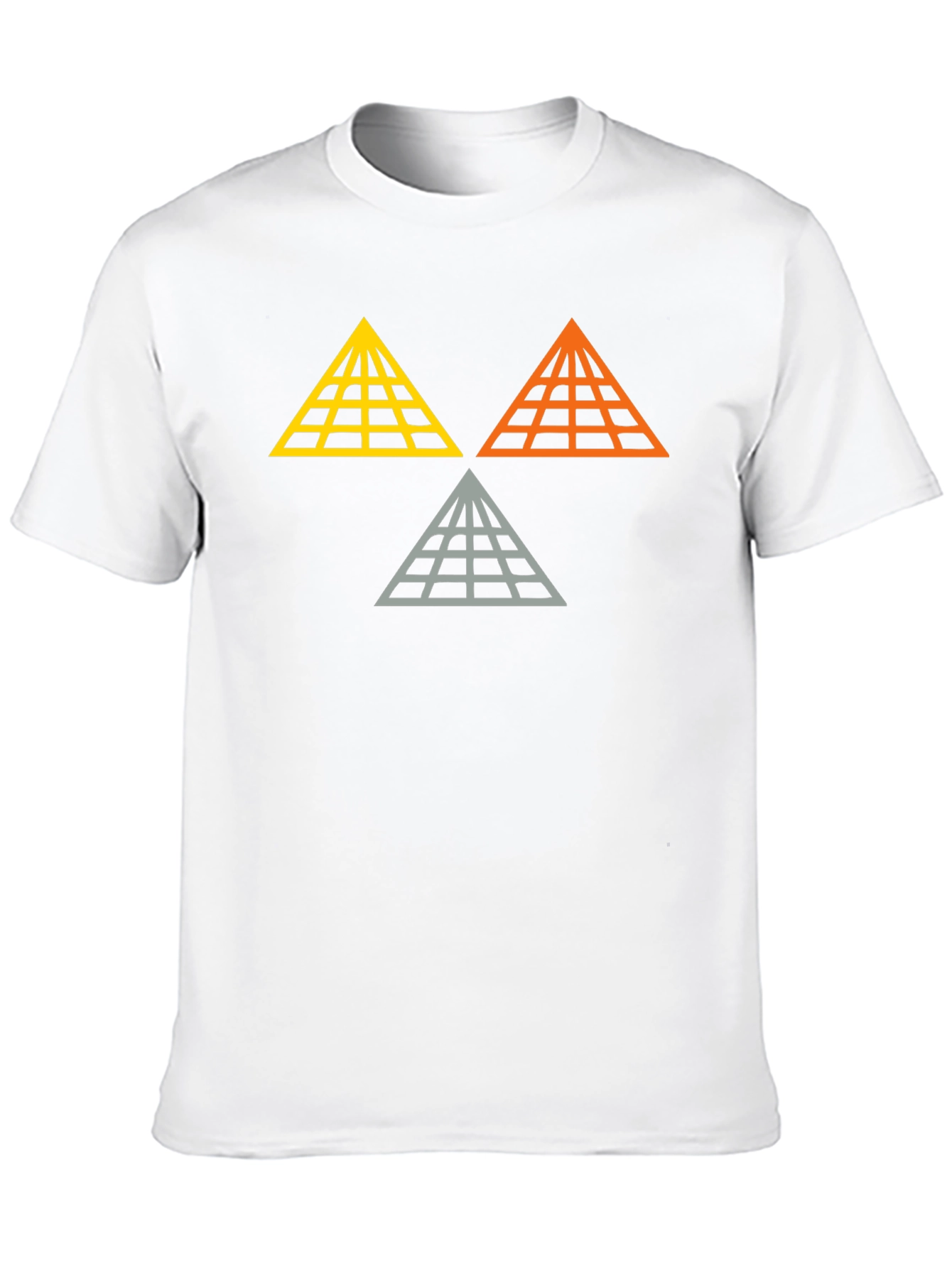 Geometric Pyramid Graphic Tee