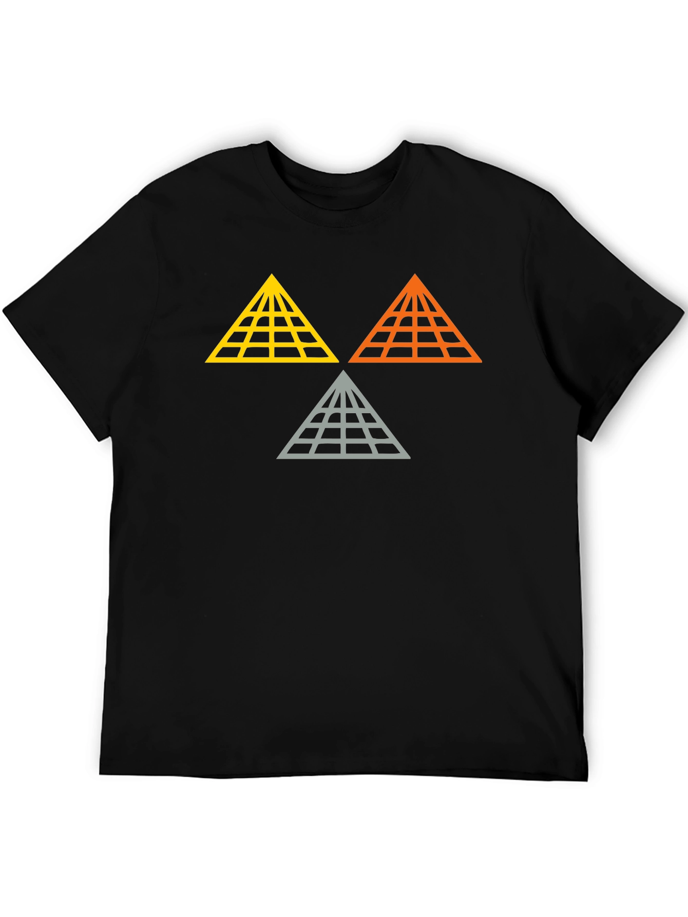 Geometric Pyramid Graphic Tee