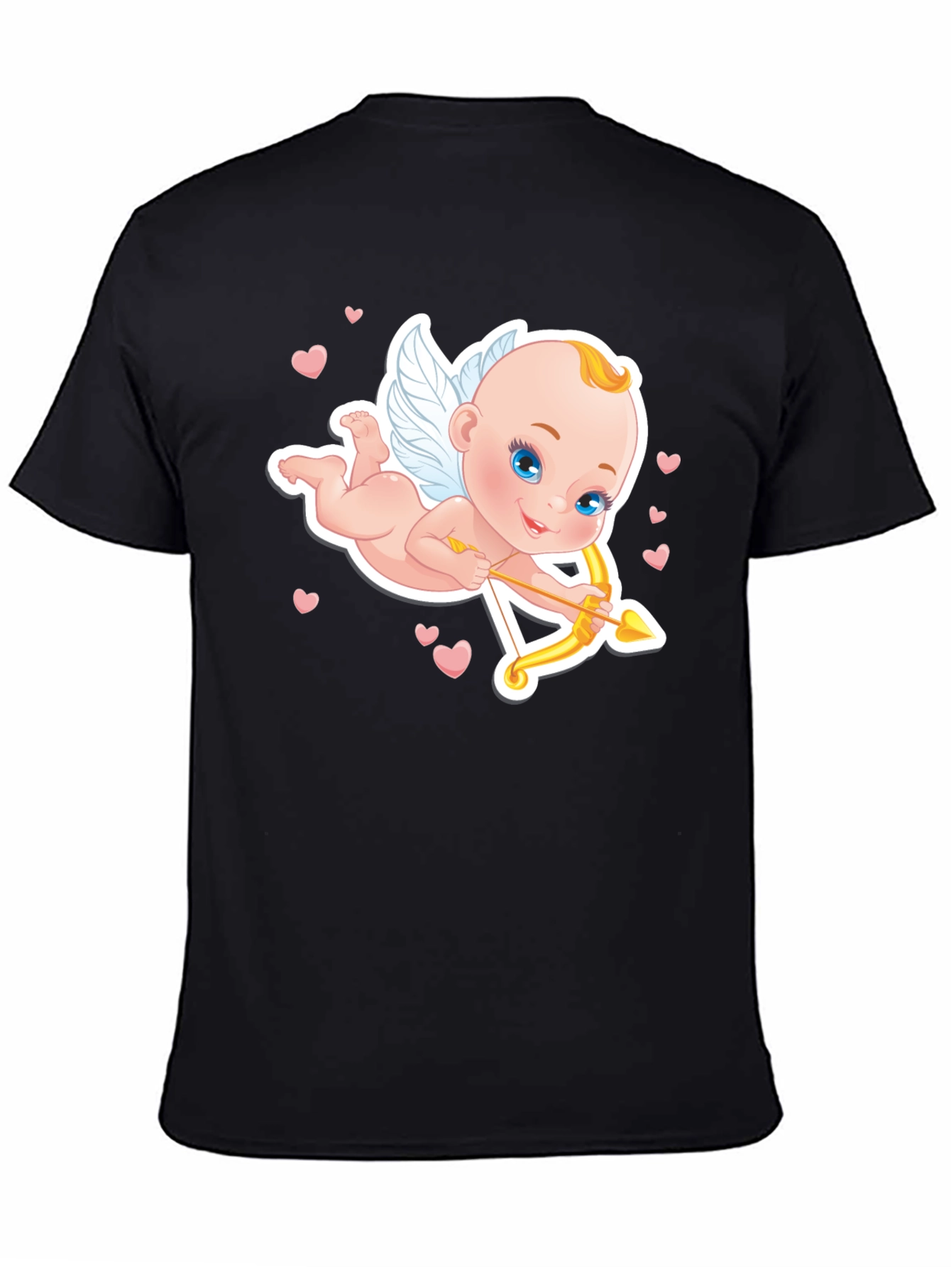 Cupid Graphic Tee - Black T-Shirt