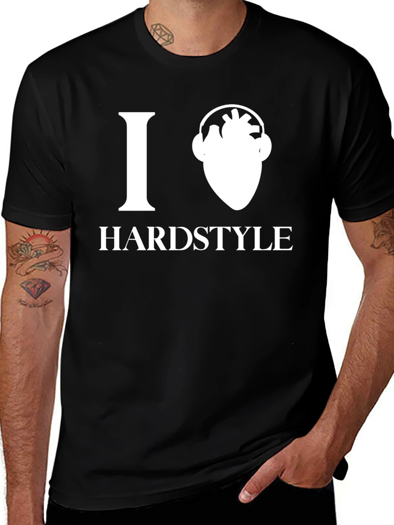 I Heart Hardstyle Graphic T-Shirt