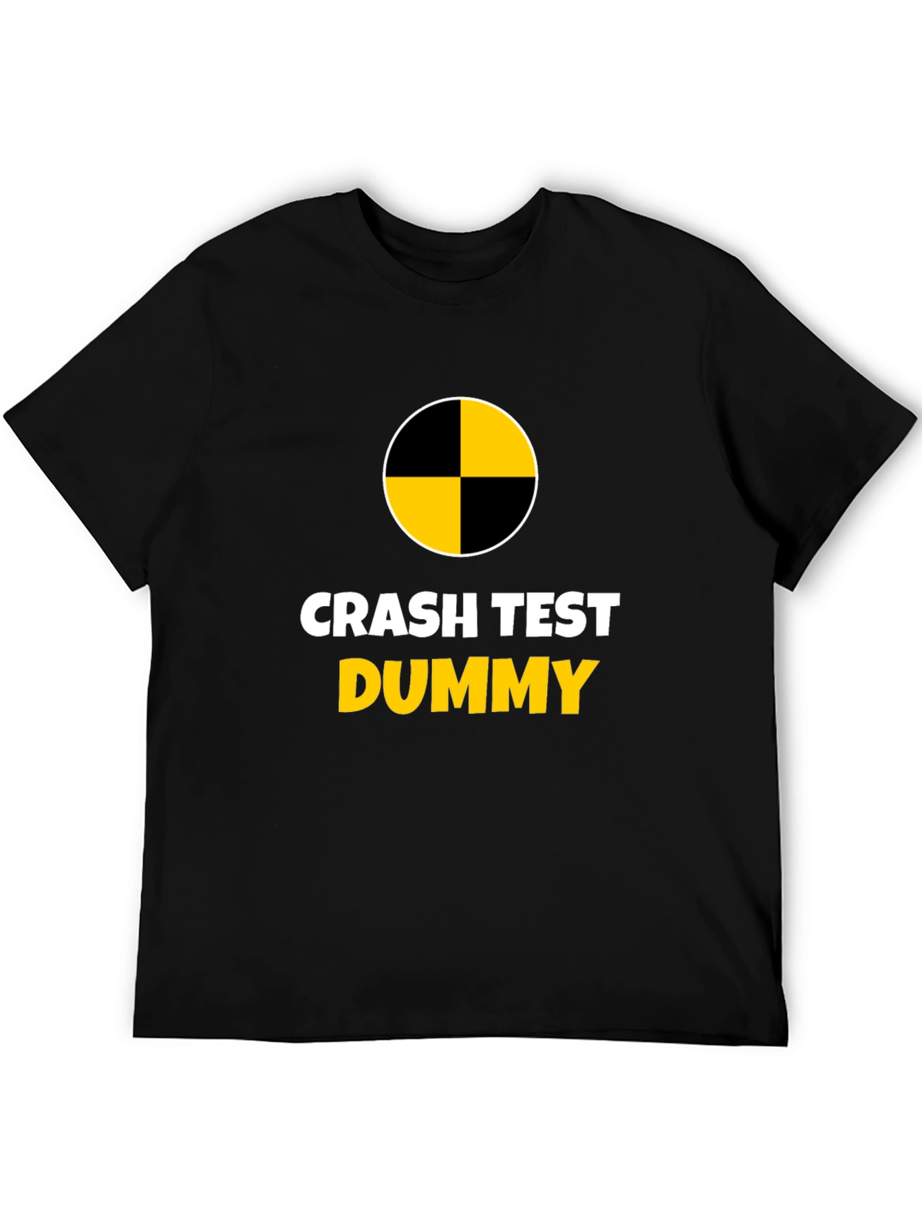 Crash Test Dummy Black Graphic Tee