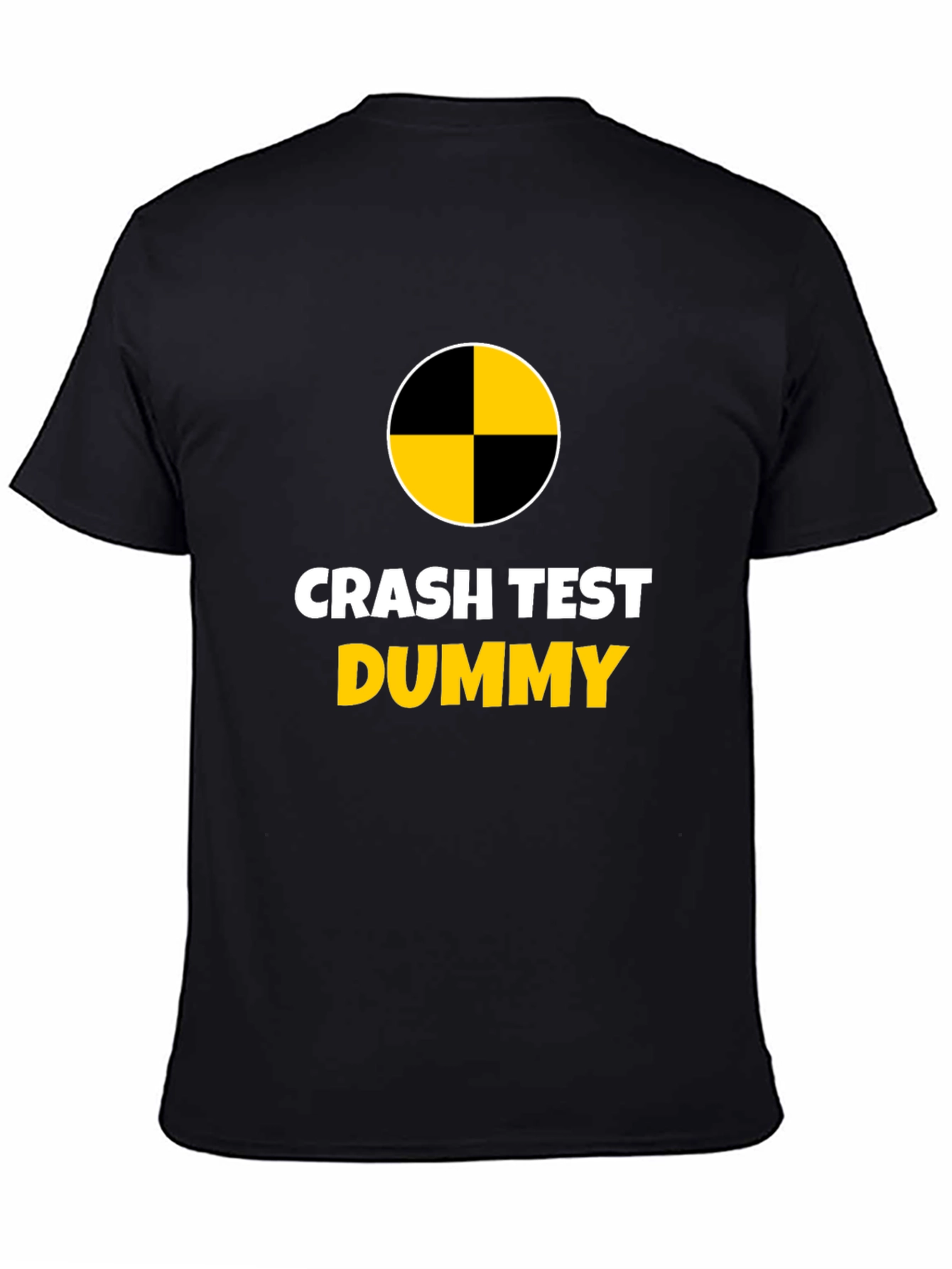 Crash Test Dummy Black Graphic Tee