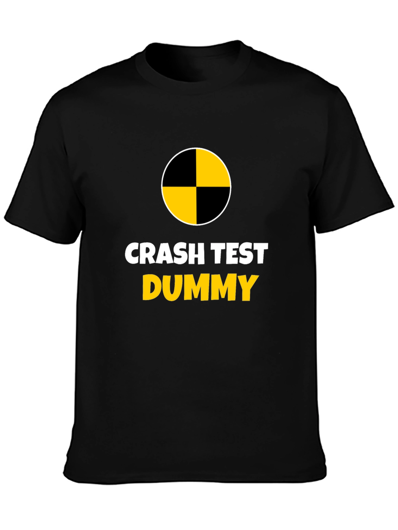 Crash Test Dummy Black Graphic Tee