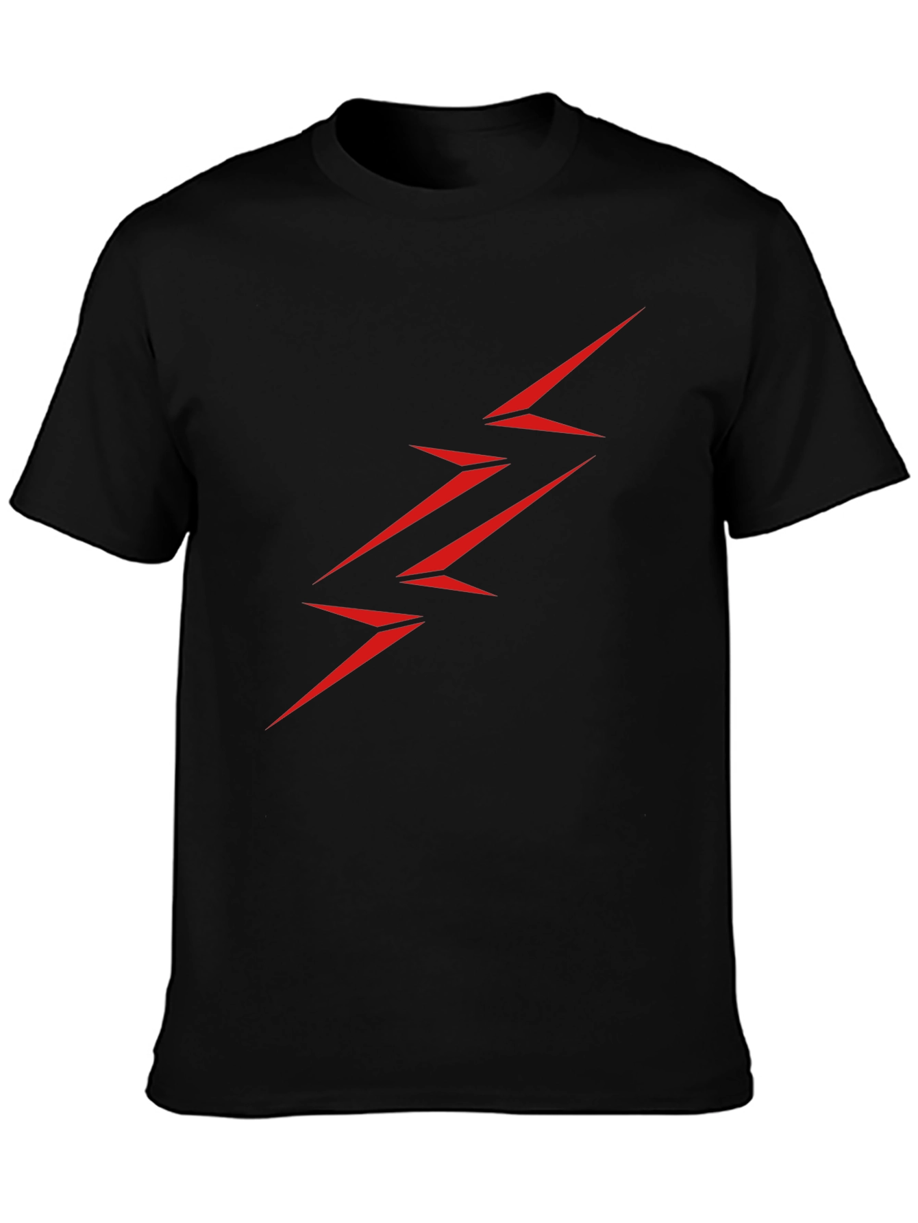 Flash Red Bolt Black Tee
