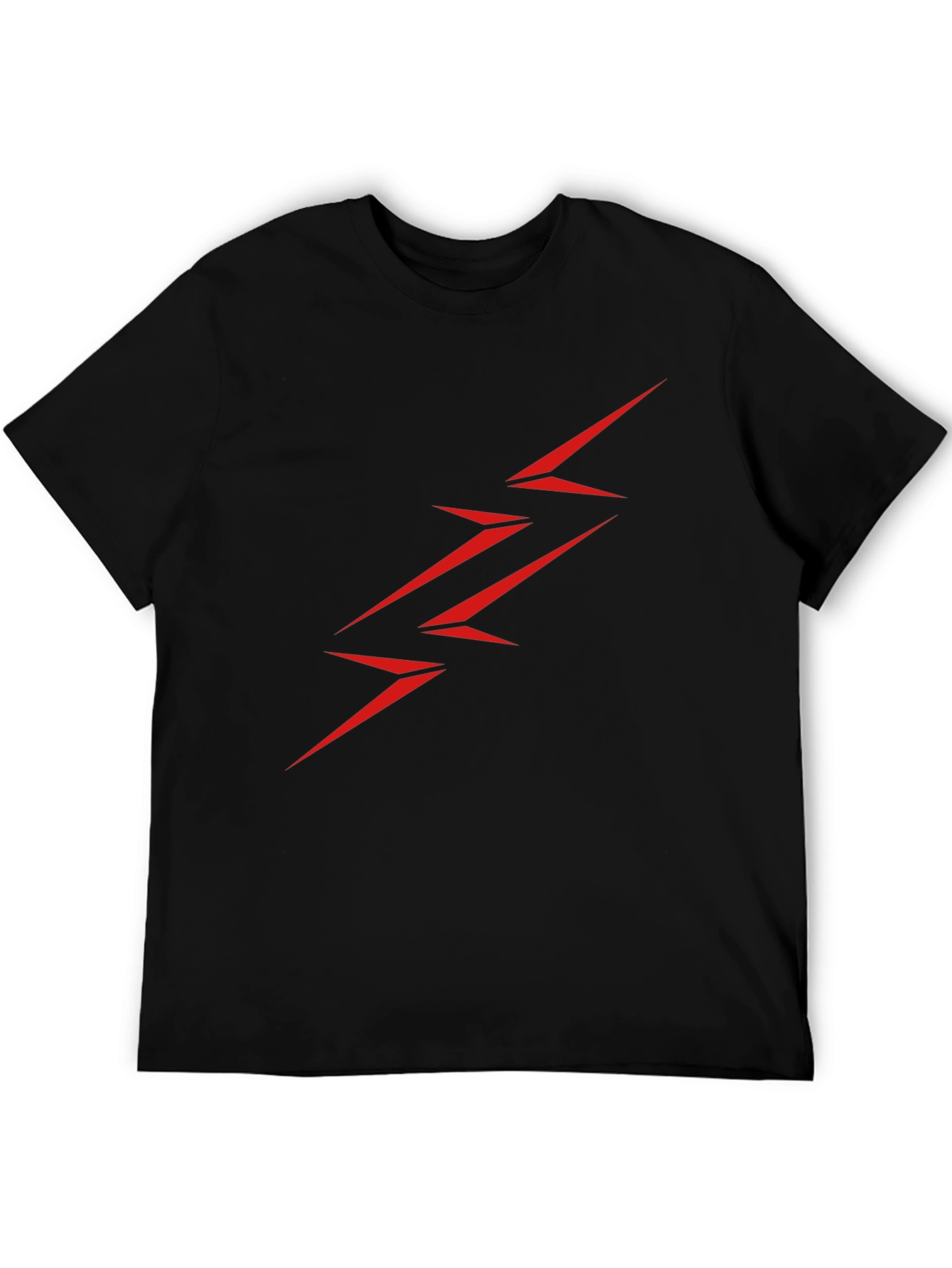 Flash Red Bolt Black Tee