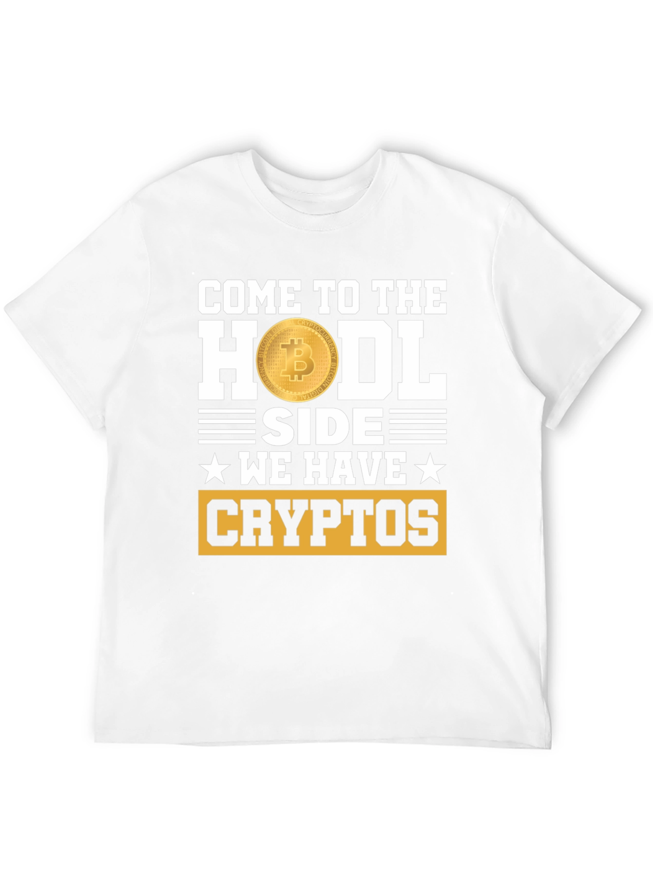 HODL Side Crypto T-Shirt