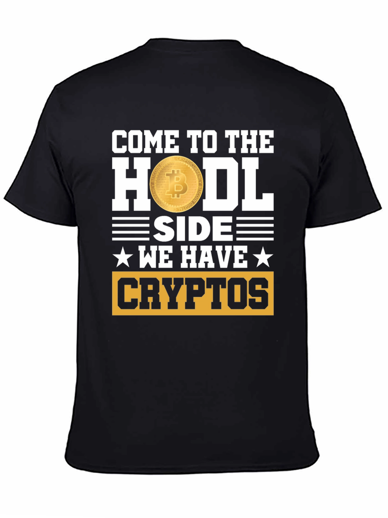 HODL Side Crypto T-Shirt