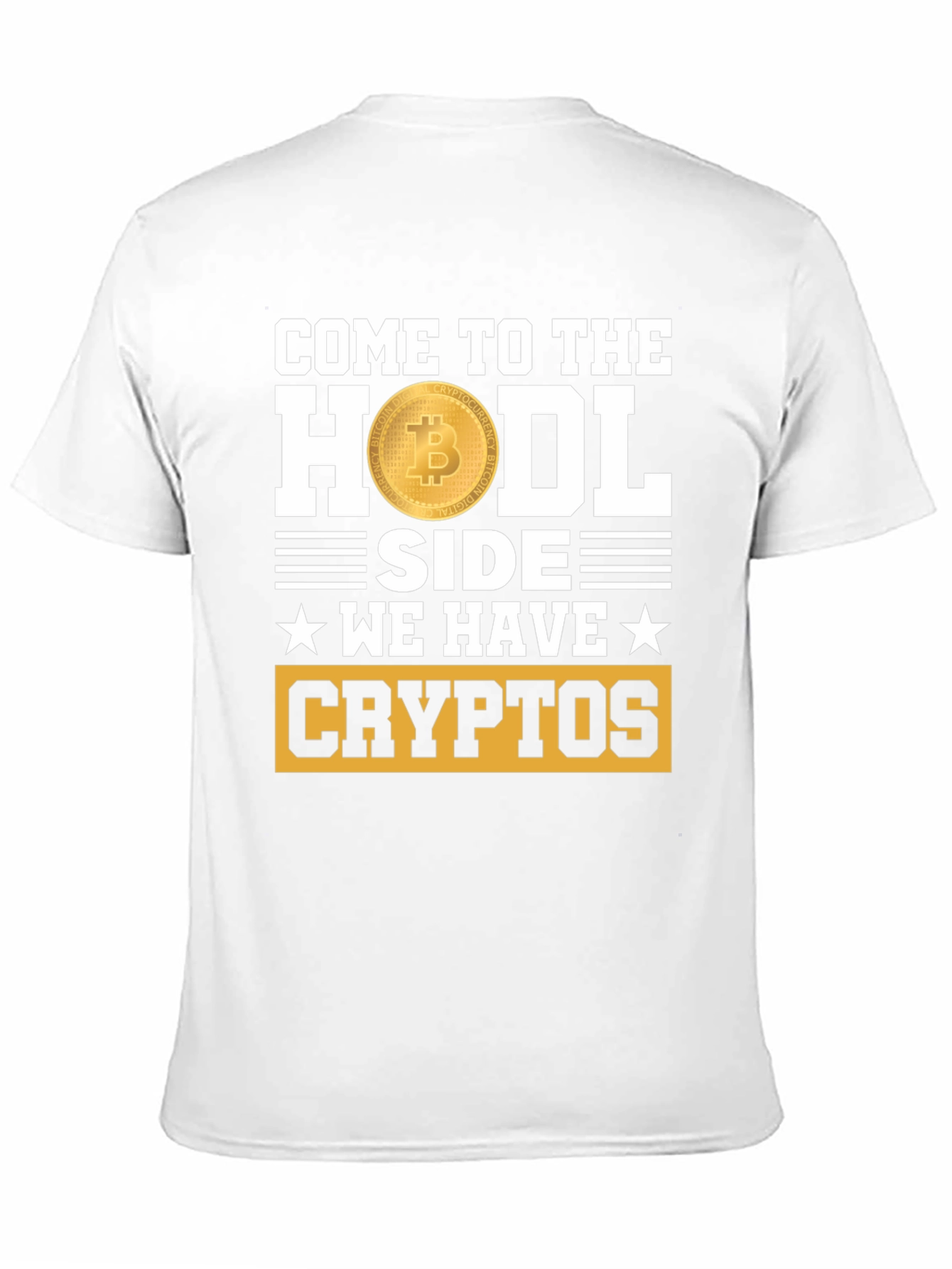 HODL Side Crypto T-Shirt