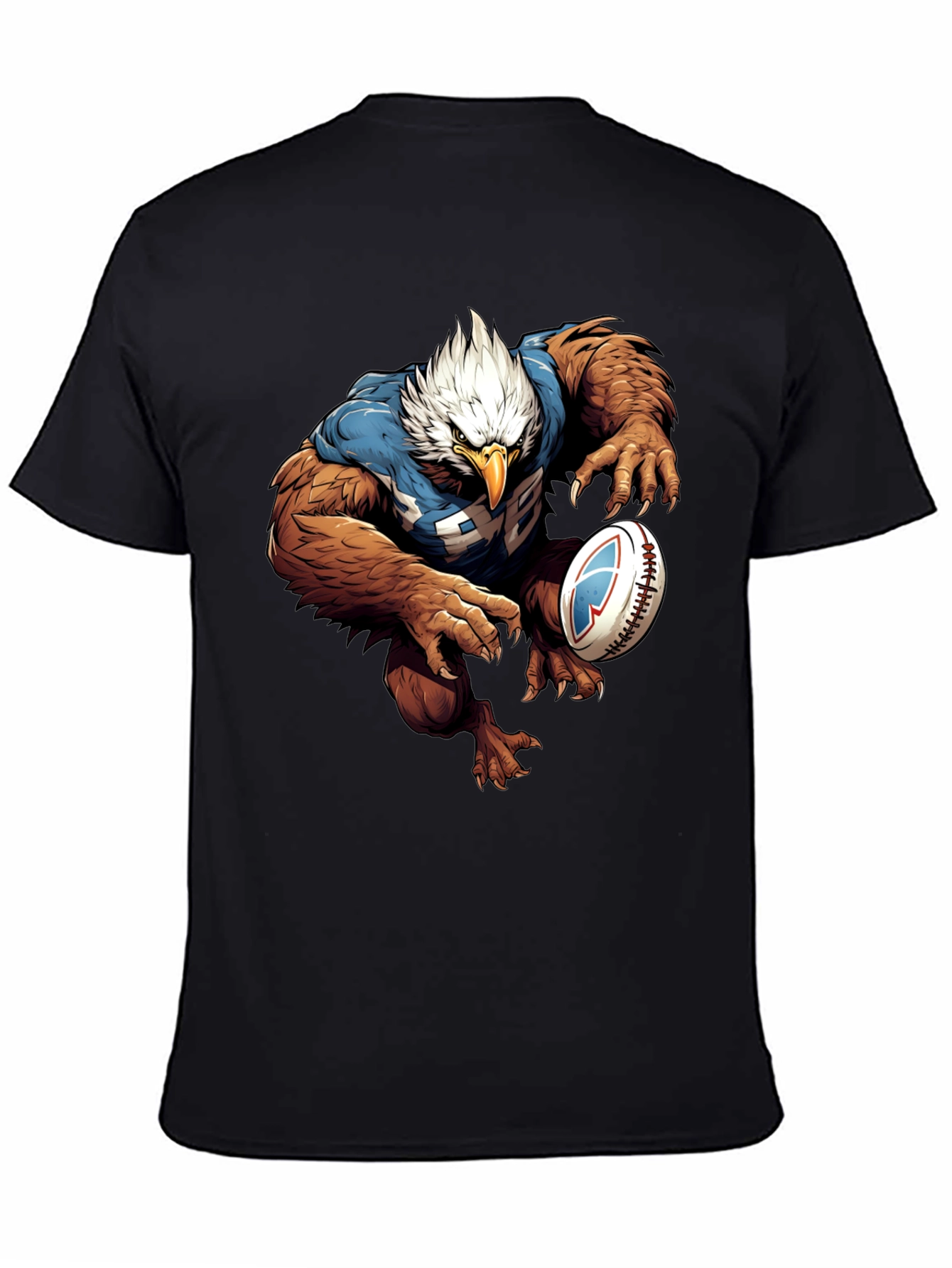 Eagle Rugby T-Shirt - Unique Graphic Tee