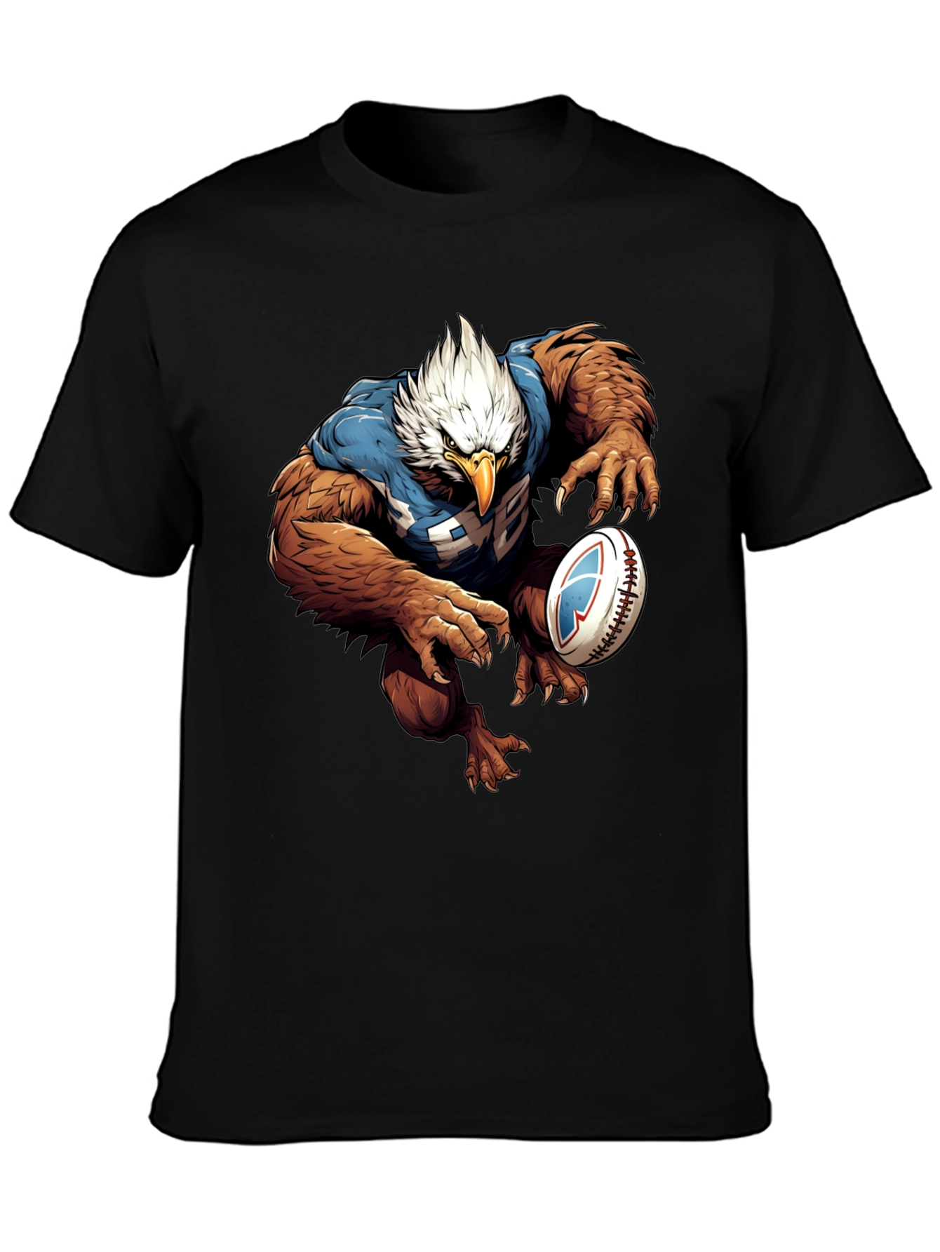 Eagle Rugby T-Shirt - Unique Graphic Tee