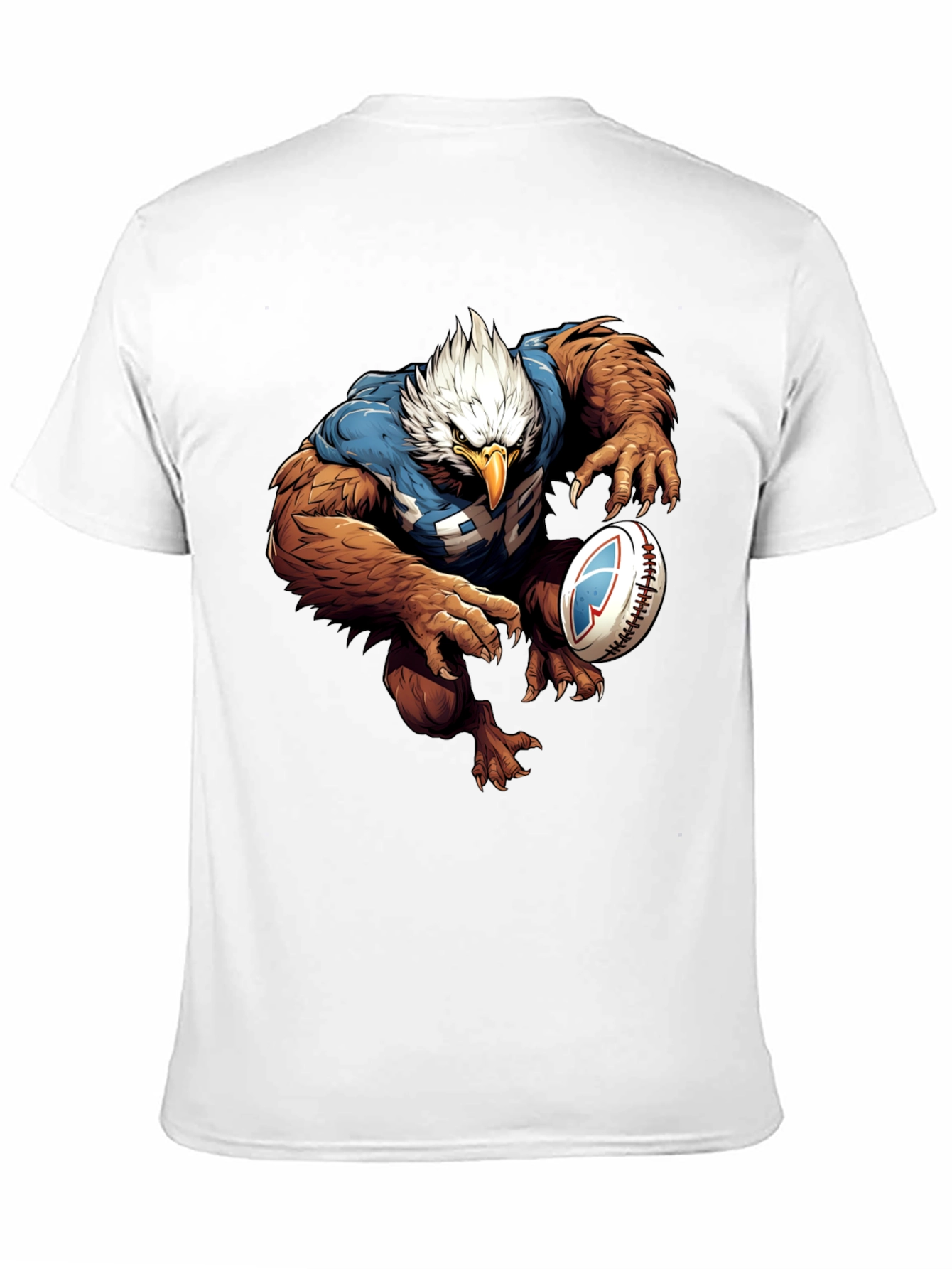 Eagle Rugby T-Shirt - Unique Graphic Tee