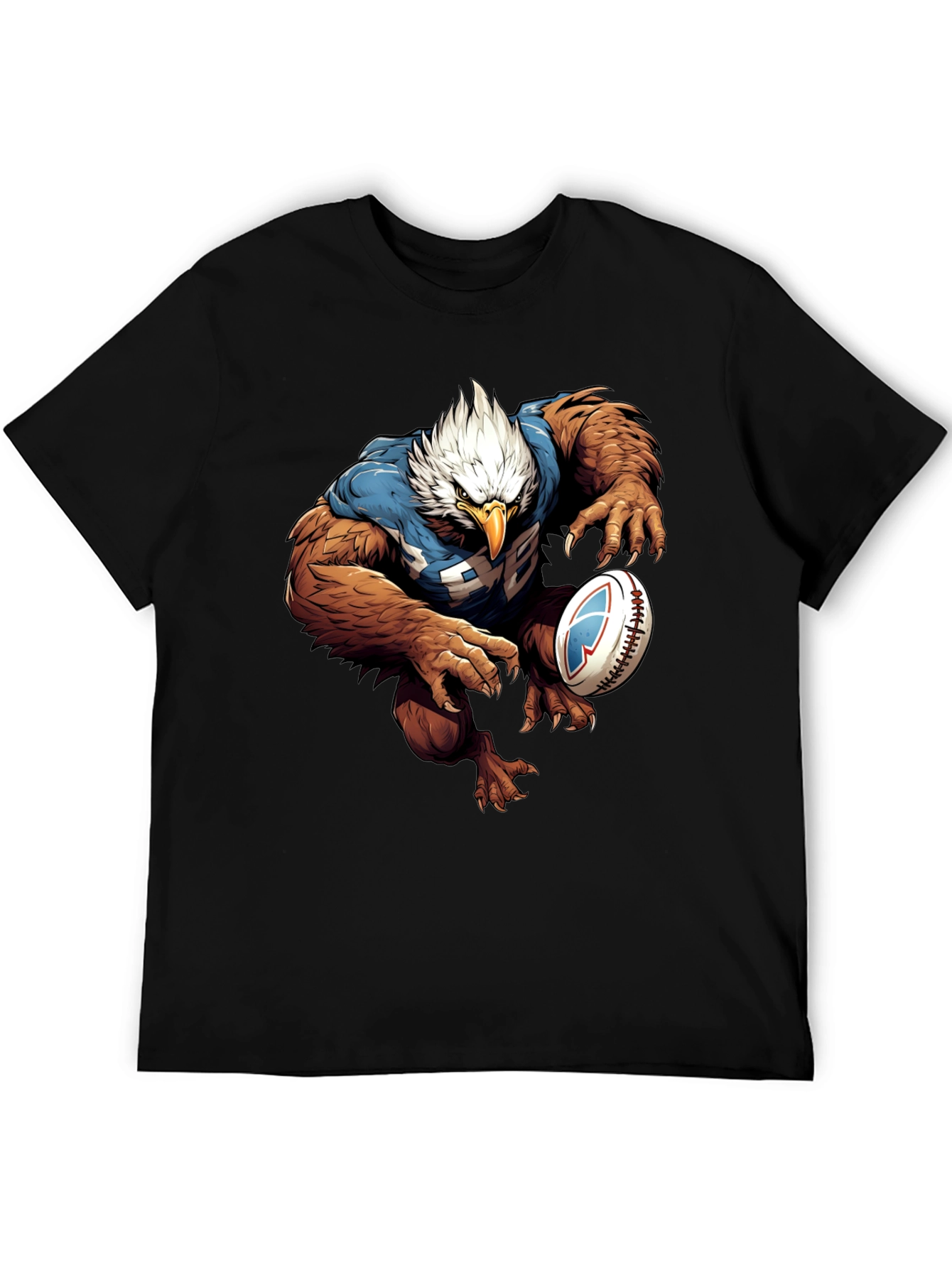Eagle Rugby T-Shirt - Unique Graphic Tee