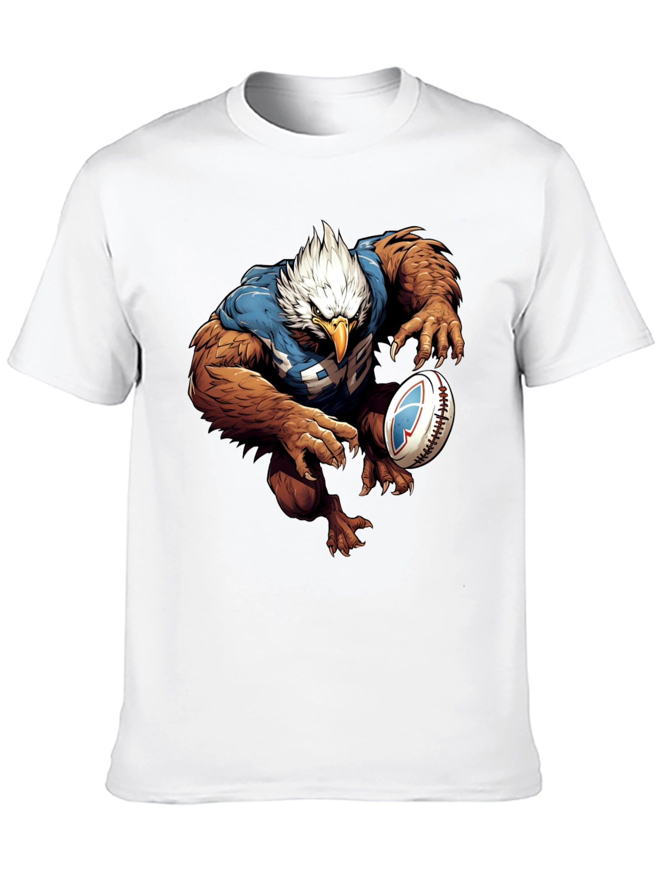 Eagle Rugby T-Shirt - Unique Graphic Tee