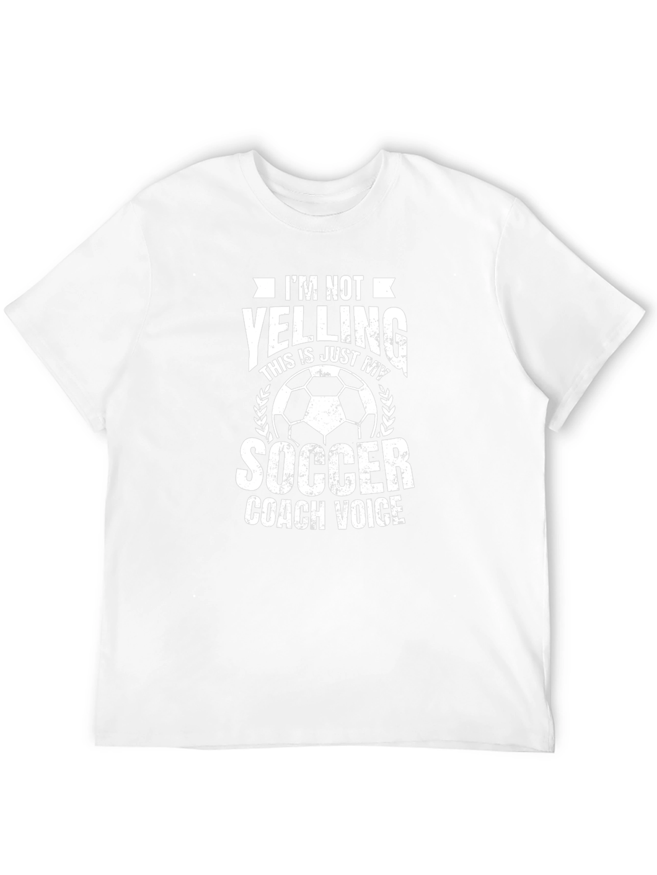 Soccer Coach Voice Graphic T-Shirt
