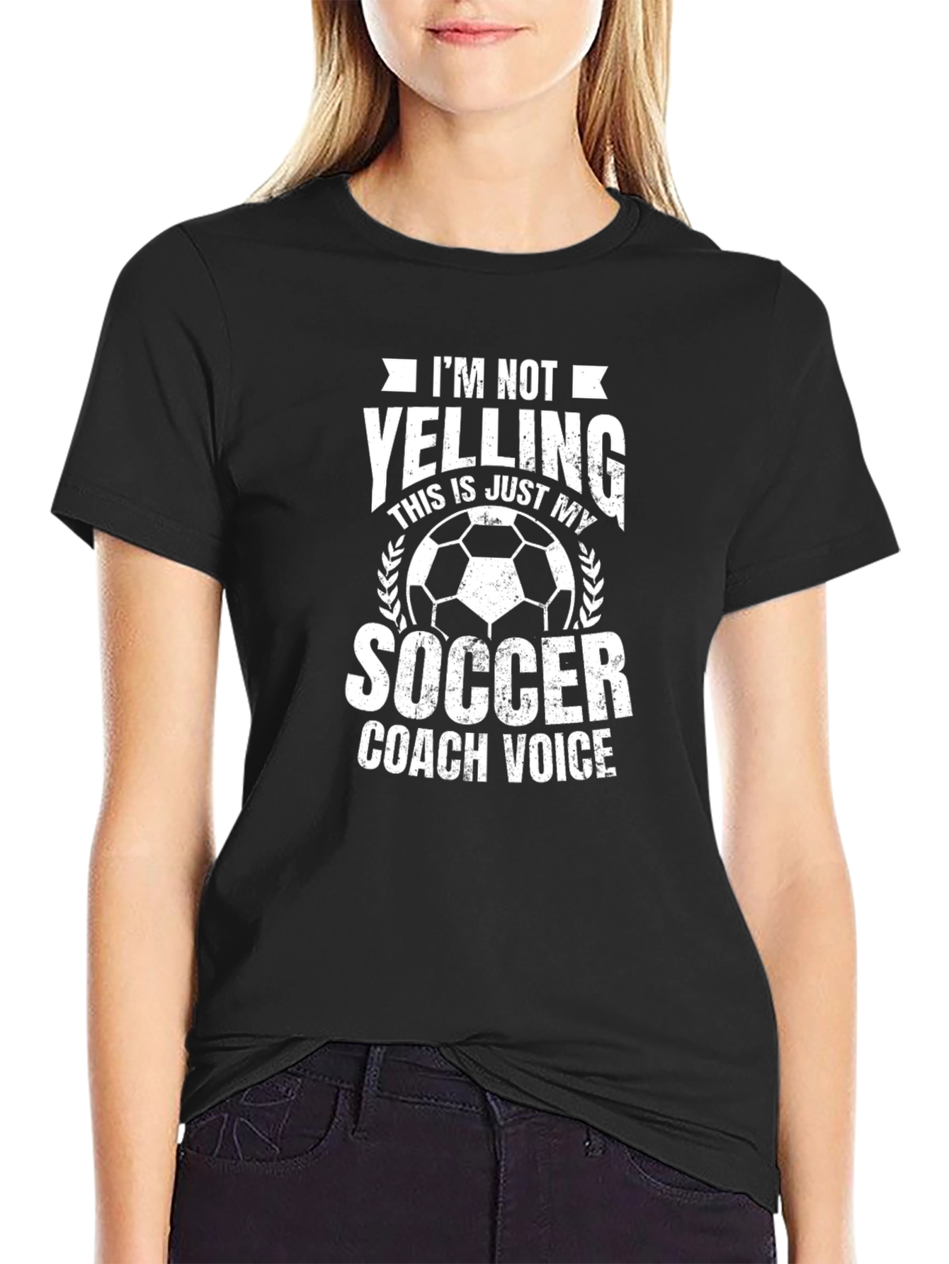 Soccer Coach Voice Graphic T-Shirt