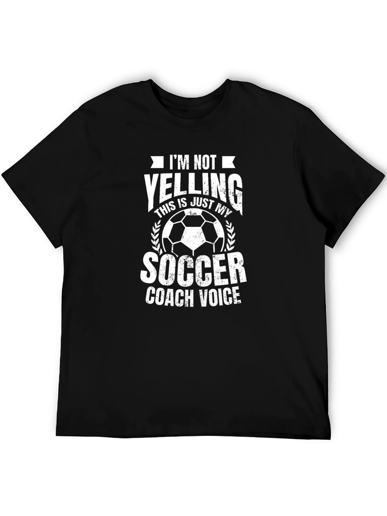 Soccer Coach Voice Graphic T-Shirt