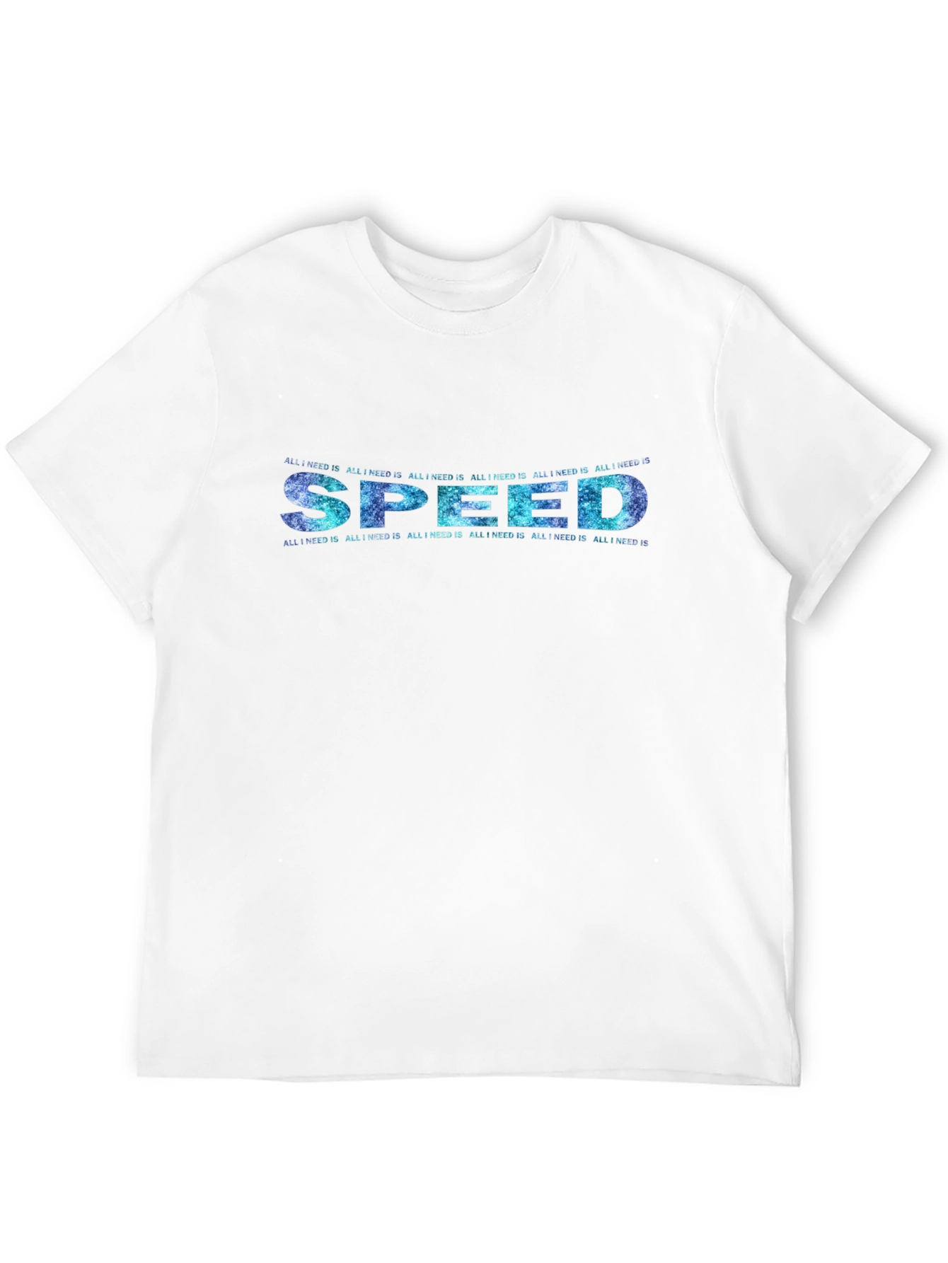 All I Need is Speed Graphic Tee - Black