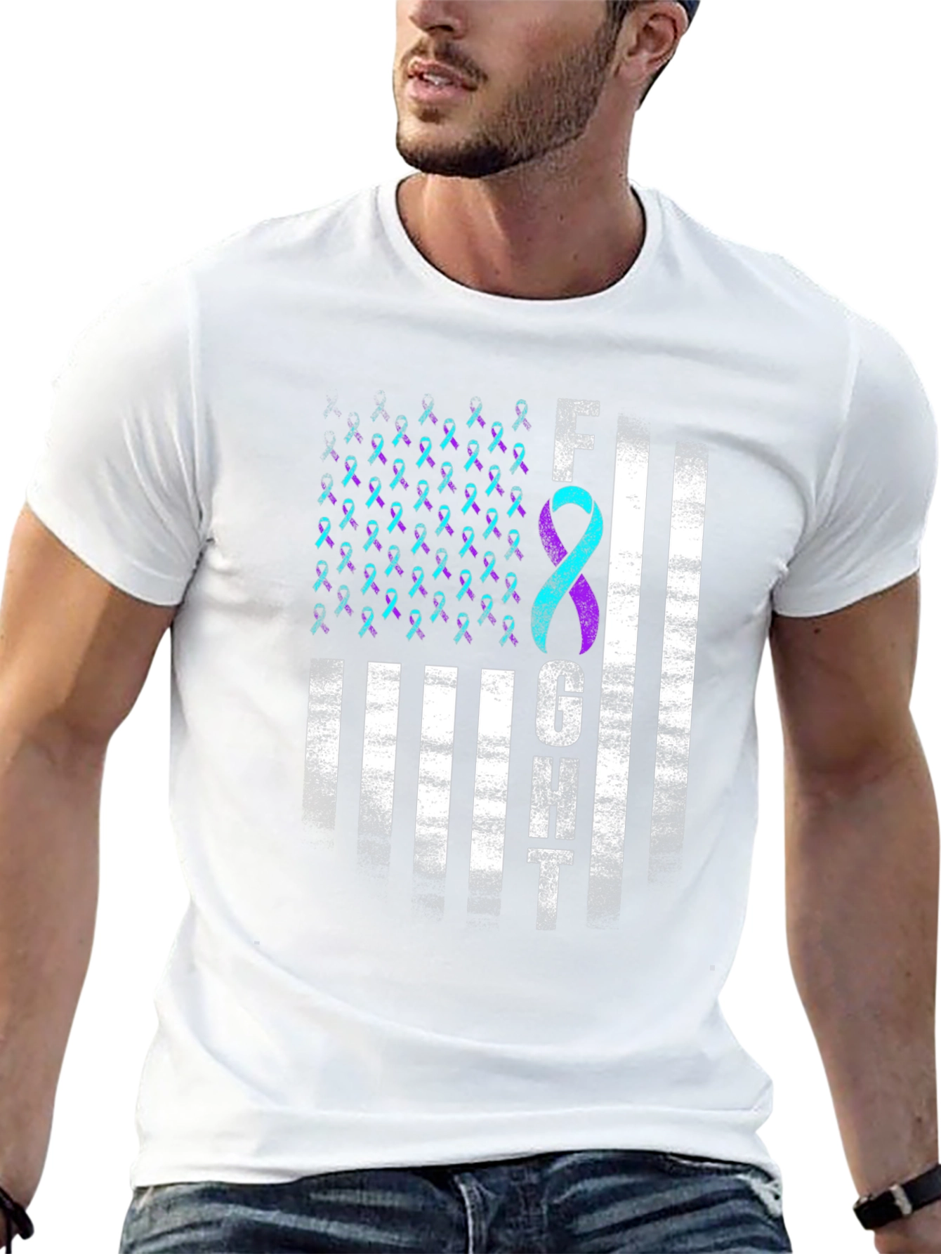 Semicolon Suicide Awareness T-Shirt - Fight Depression