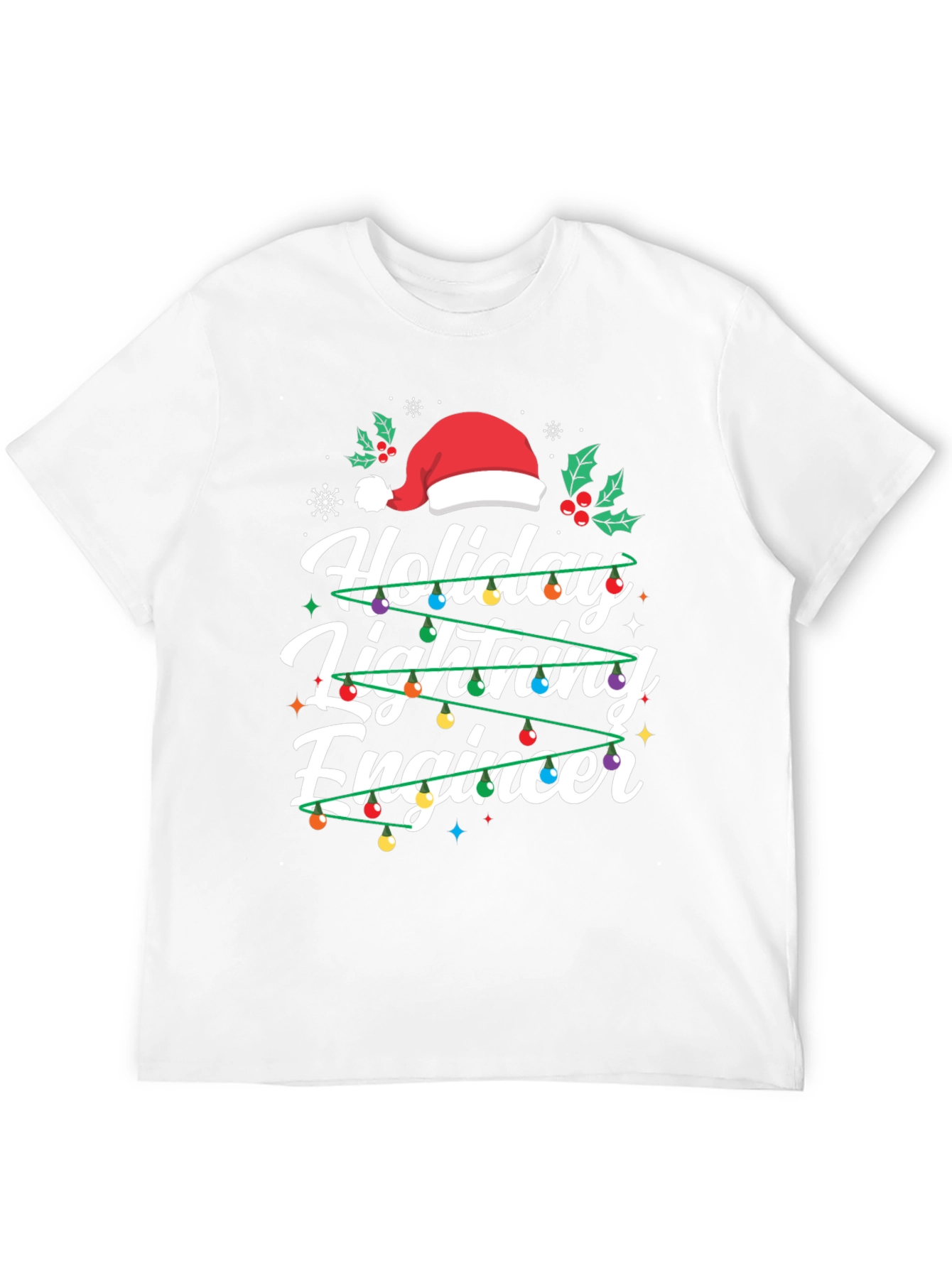 Holiday Lighting Engineer Christmas T-Shirt