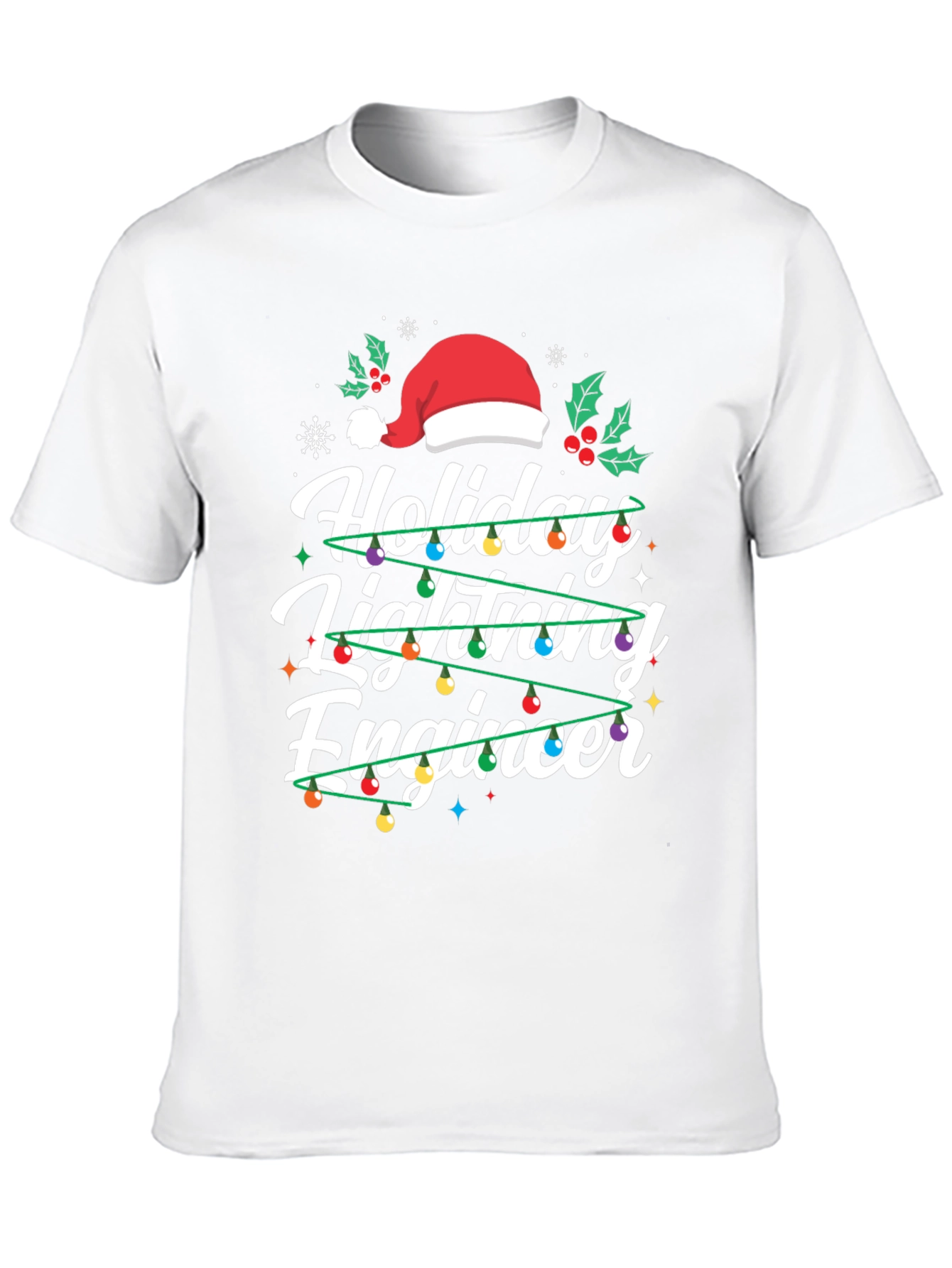 Holiday Lighting Engineer Christmas T-Shirt