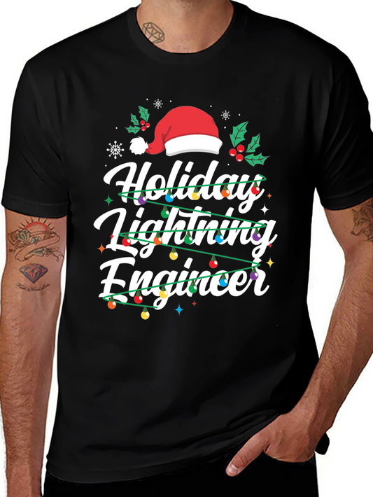 Holiday Lighting Engineer Christmas T-Shirt