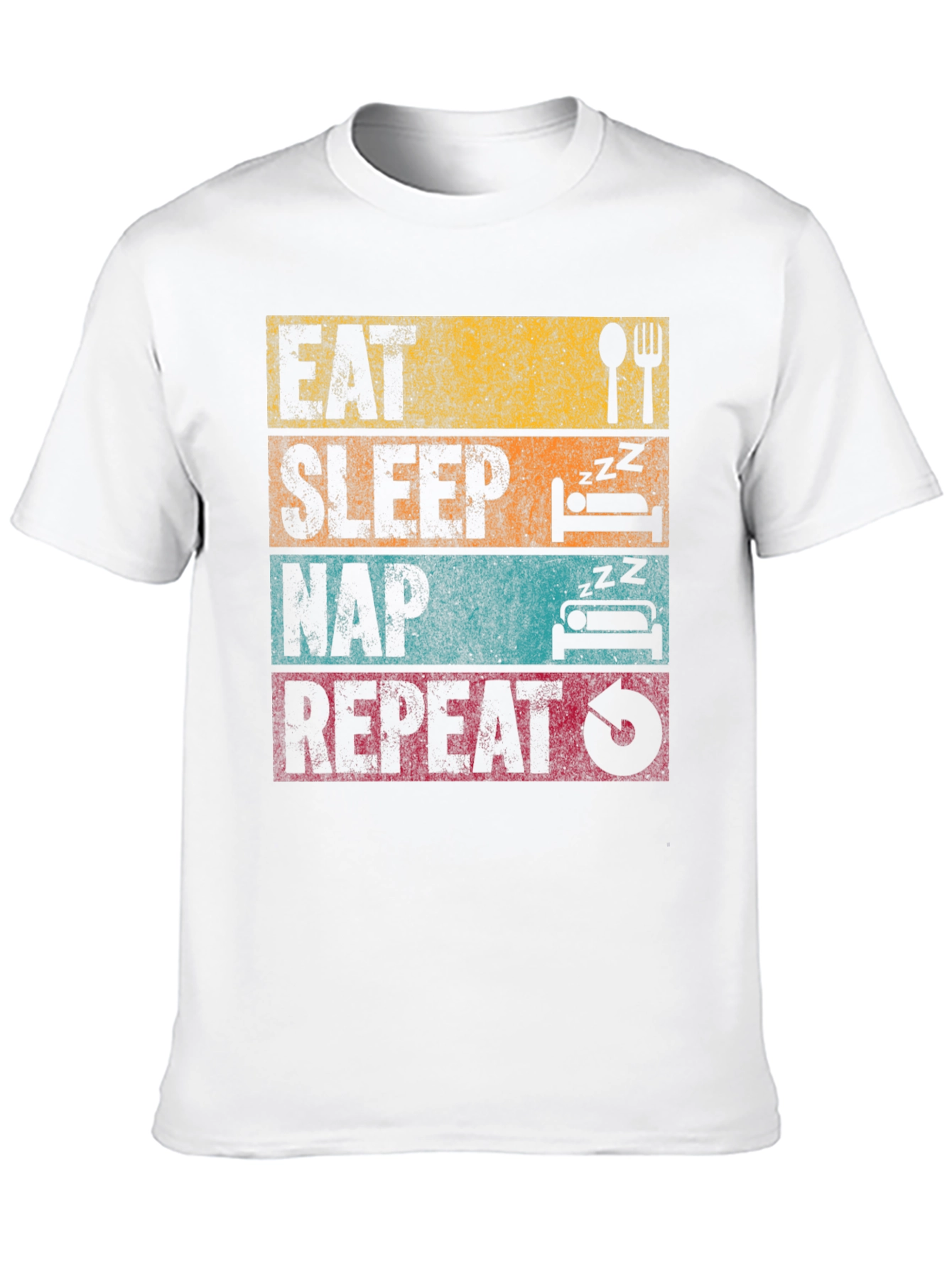 Eat Sleep Nap Repeat Graphic Tee
