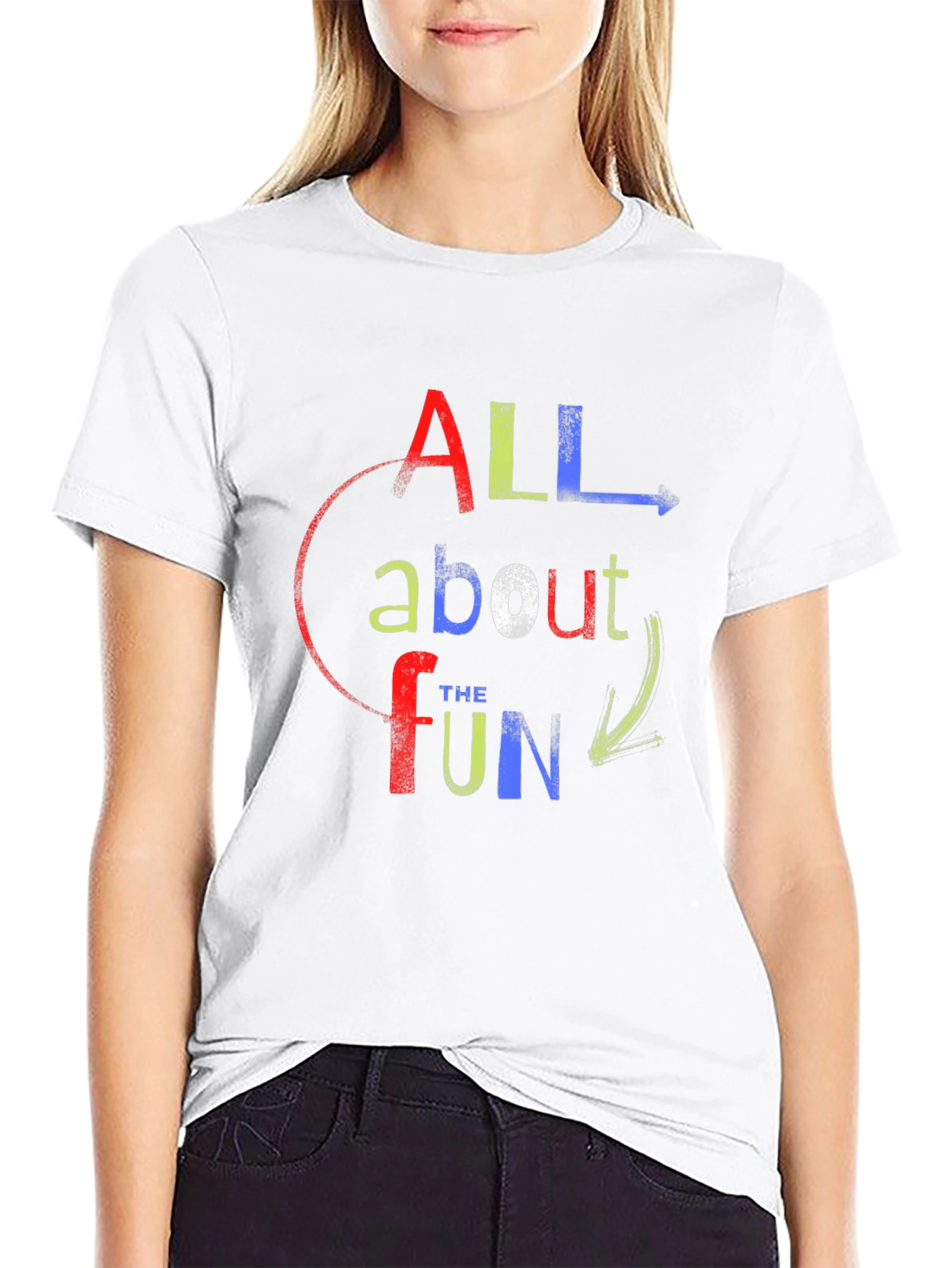 All About the Fun Graphic T-Shirt