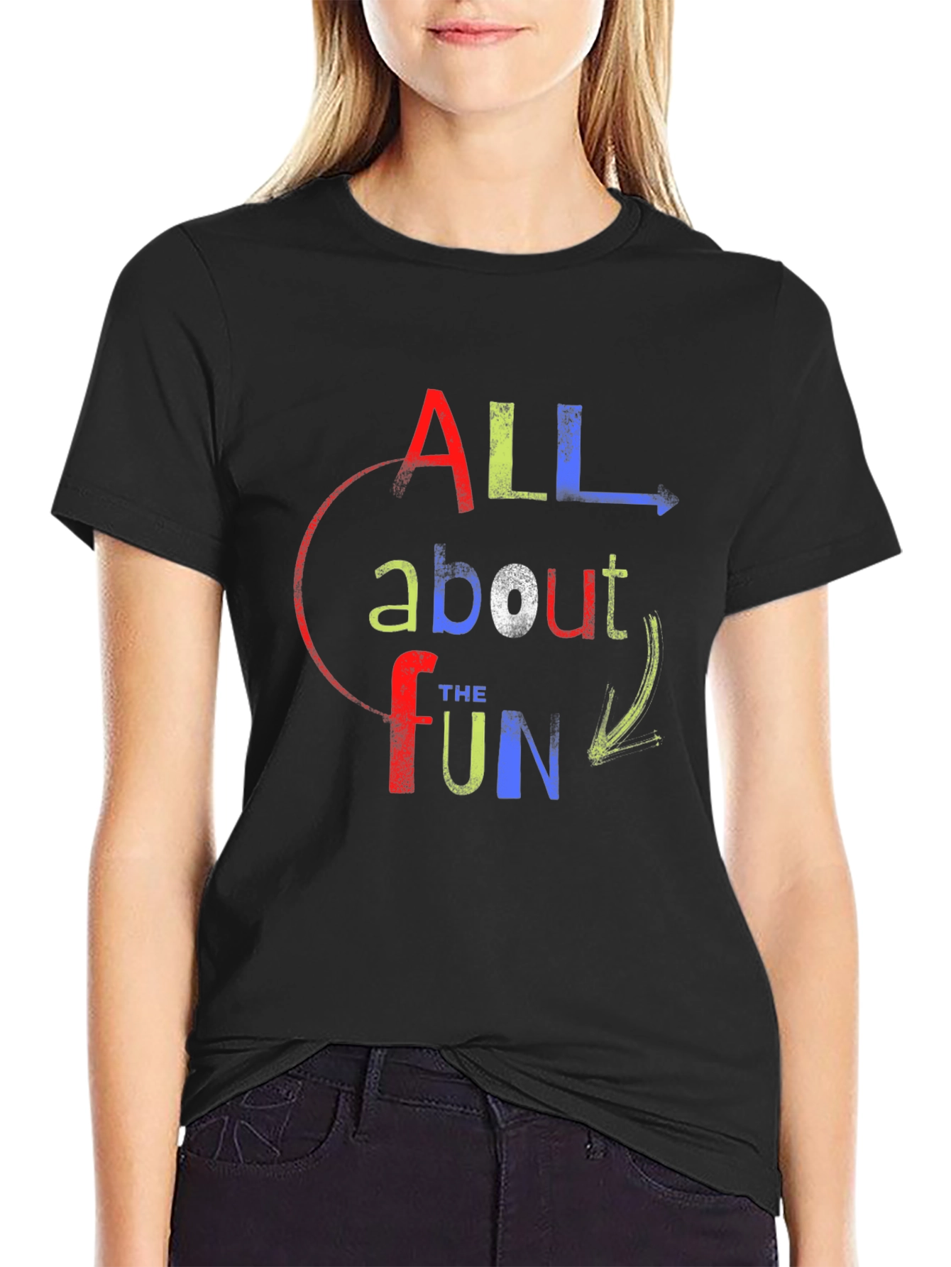 All About the Fun Graphic T-Shirt