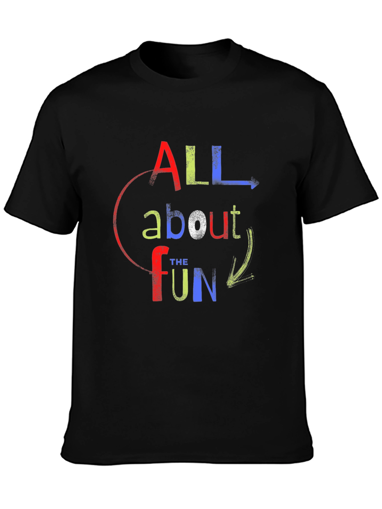All About the Fun Graphic T-Shirt