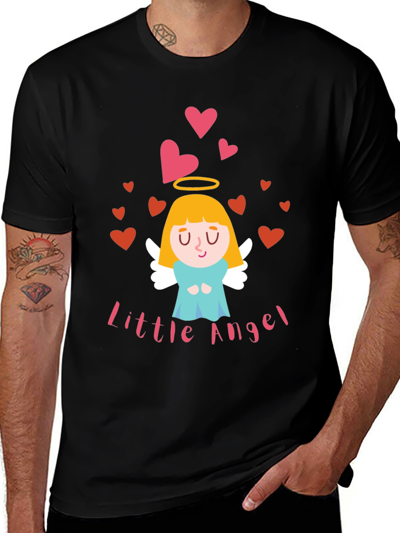 Little Angel Graphic Tee - Cute & Comfy