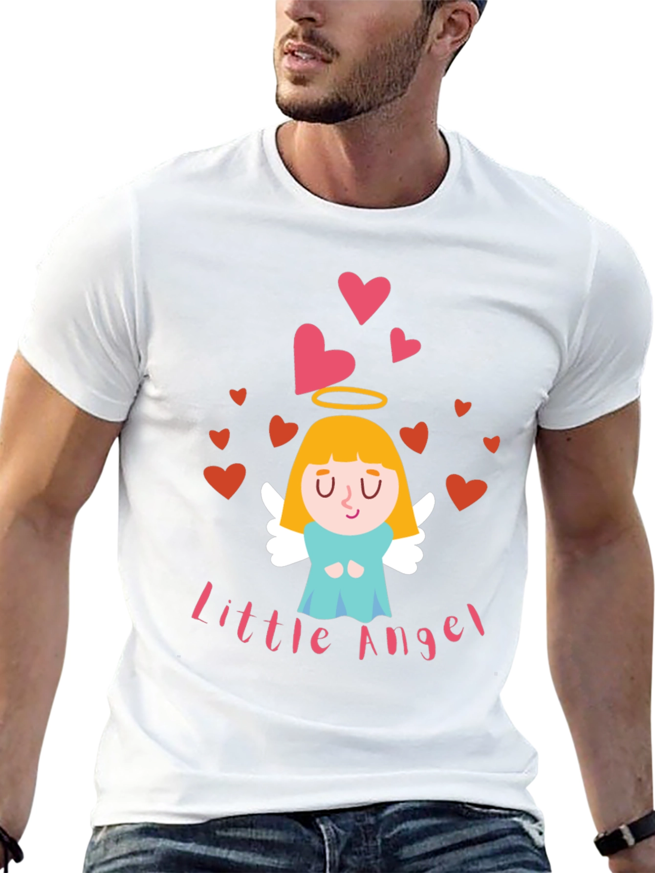 Little Angel Graphic Tee - Cute & Comfy