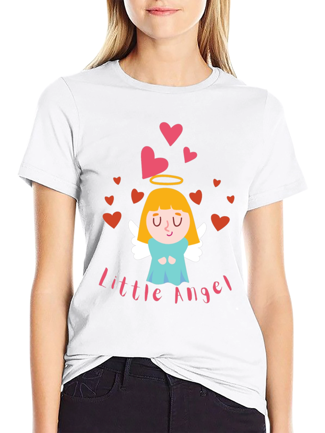 Little Angel Graphic Tee - Cute & Comfy